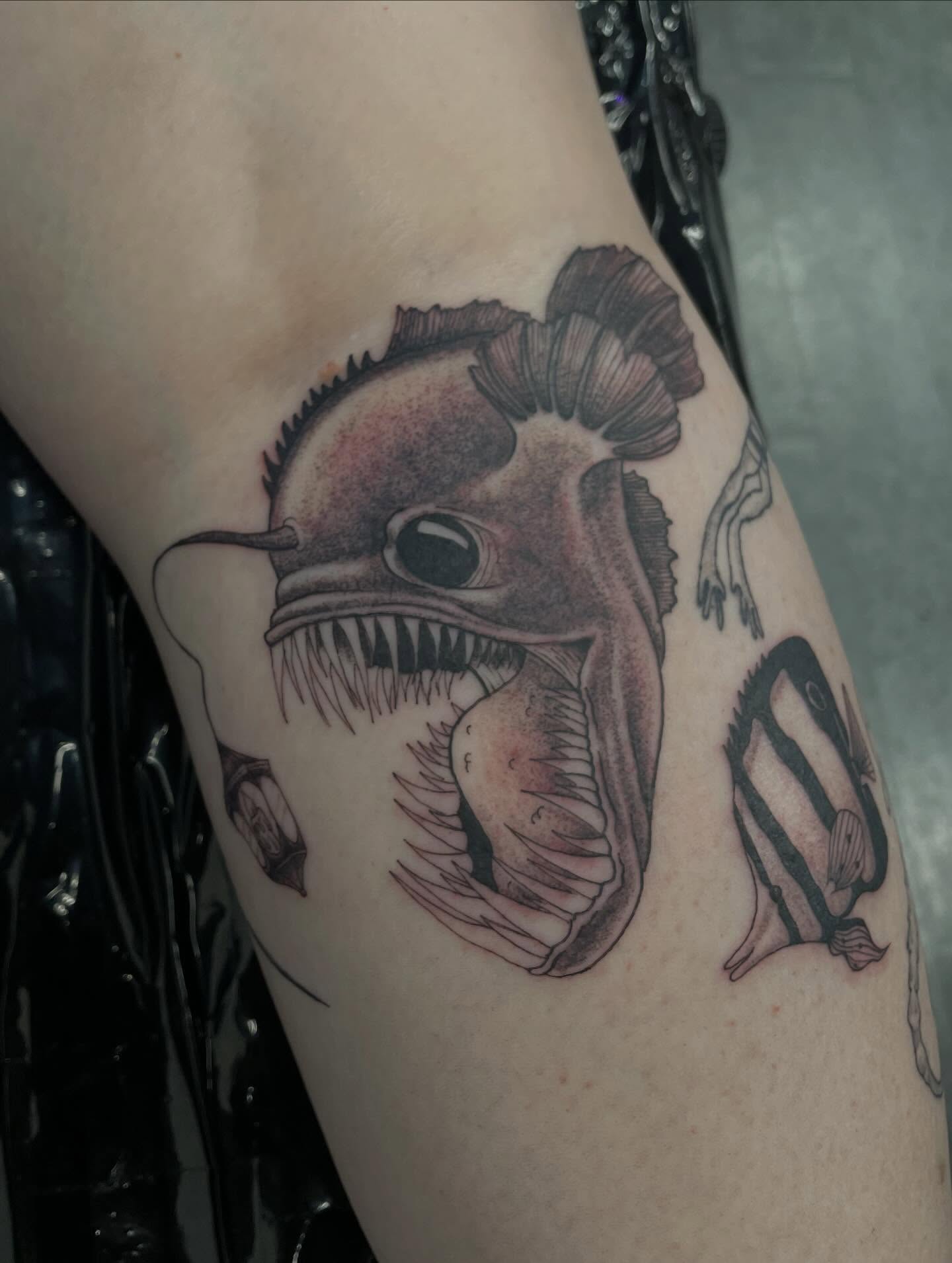 Tattoo by @jennanabread_ink — realism, dark_realism