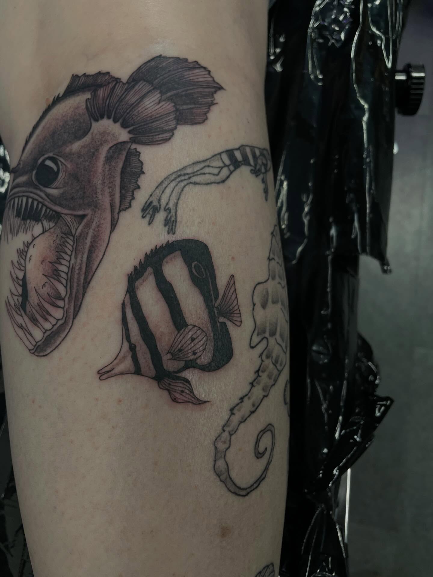 Tattoo by @jennanabread_ink — black_and_grey, realism