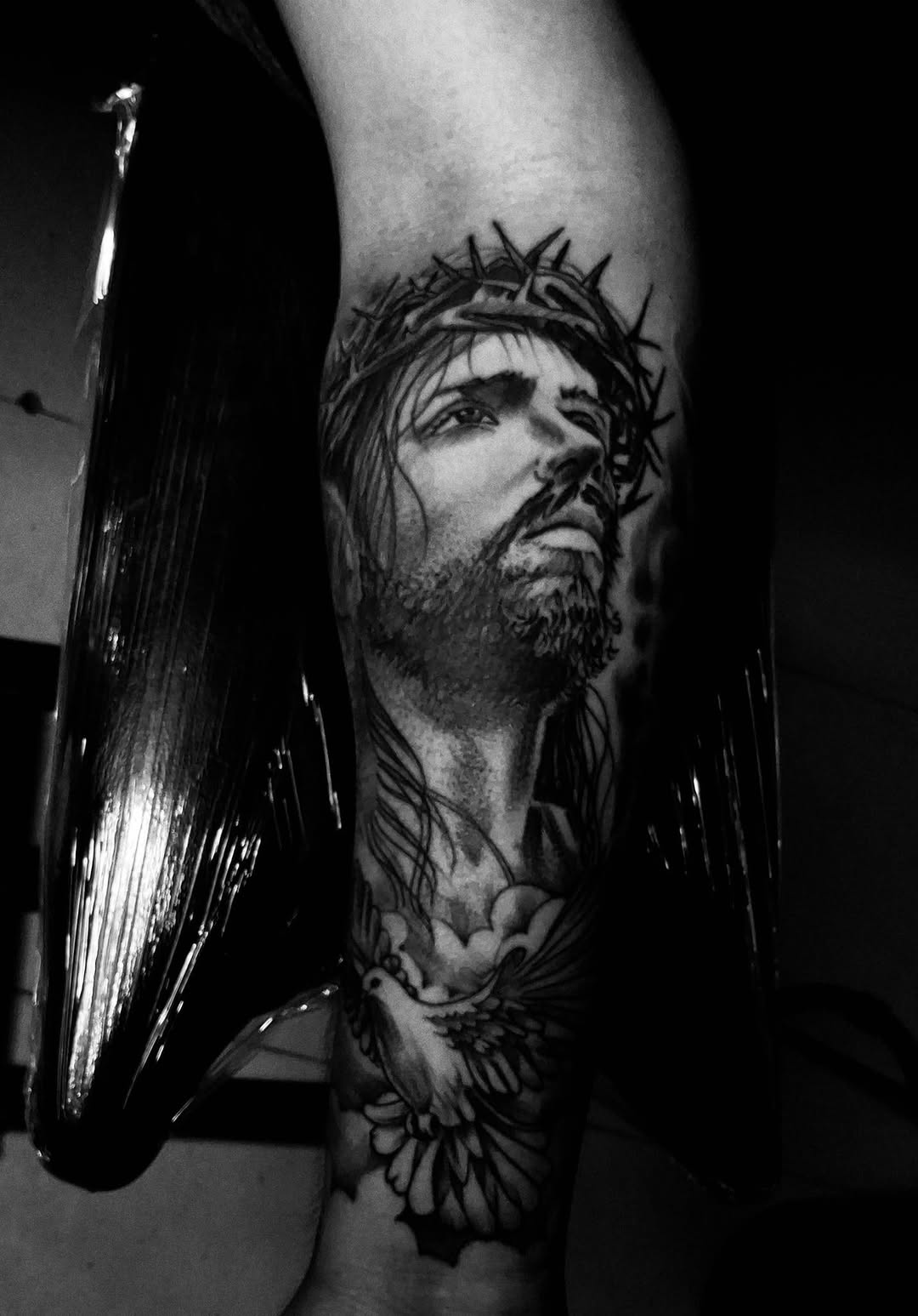 Tattoo by @gotha_chiquitraca — realism, black_and_grey