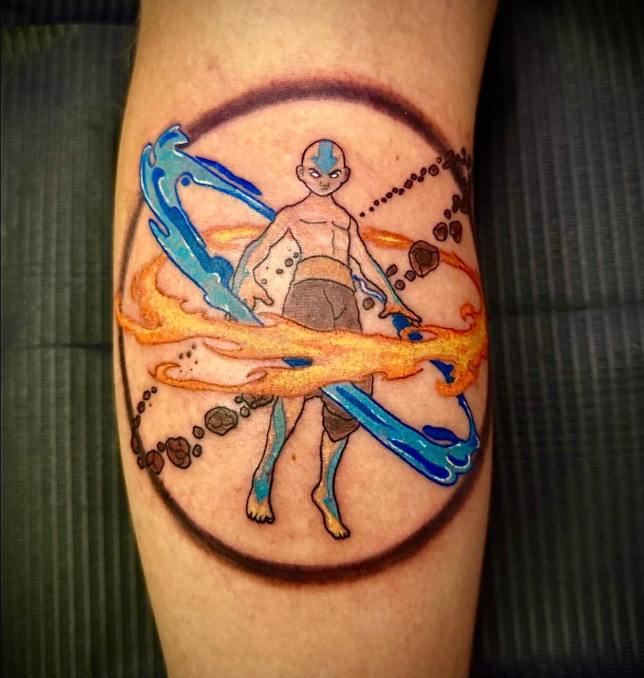 Tattoo by @brooksctattoos — anime