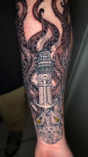 Tattoo by @spikes.and.daisies — realism, black_and_grey