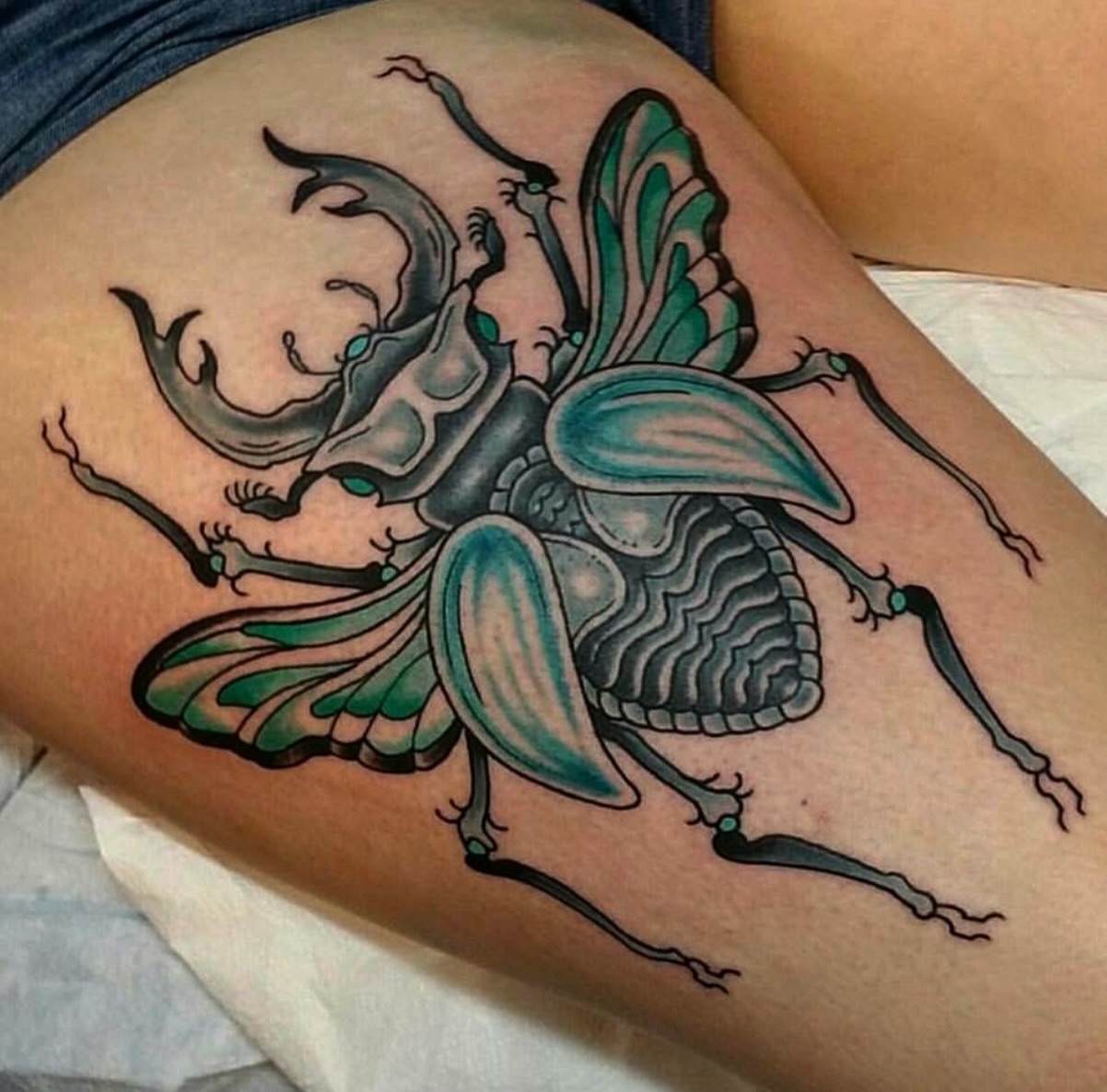 Tattoo by @mrfatdragon — american_traditional