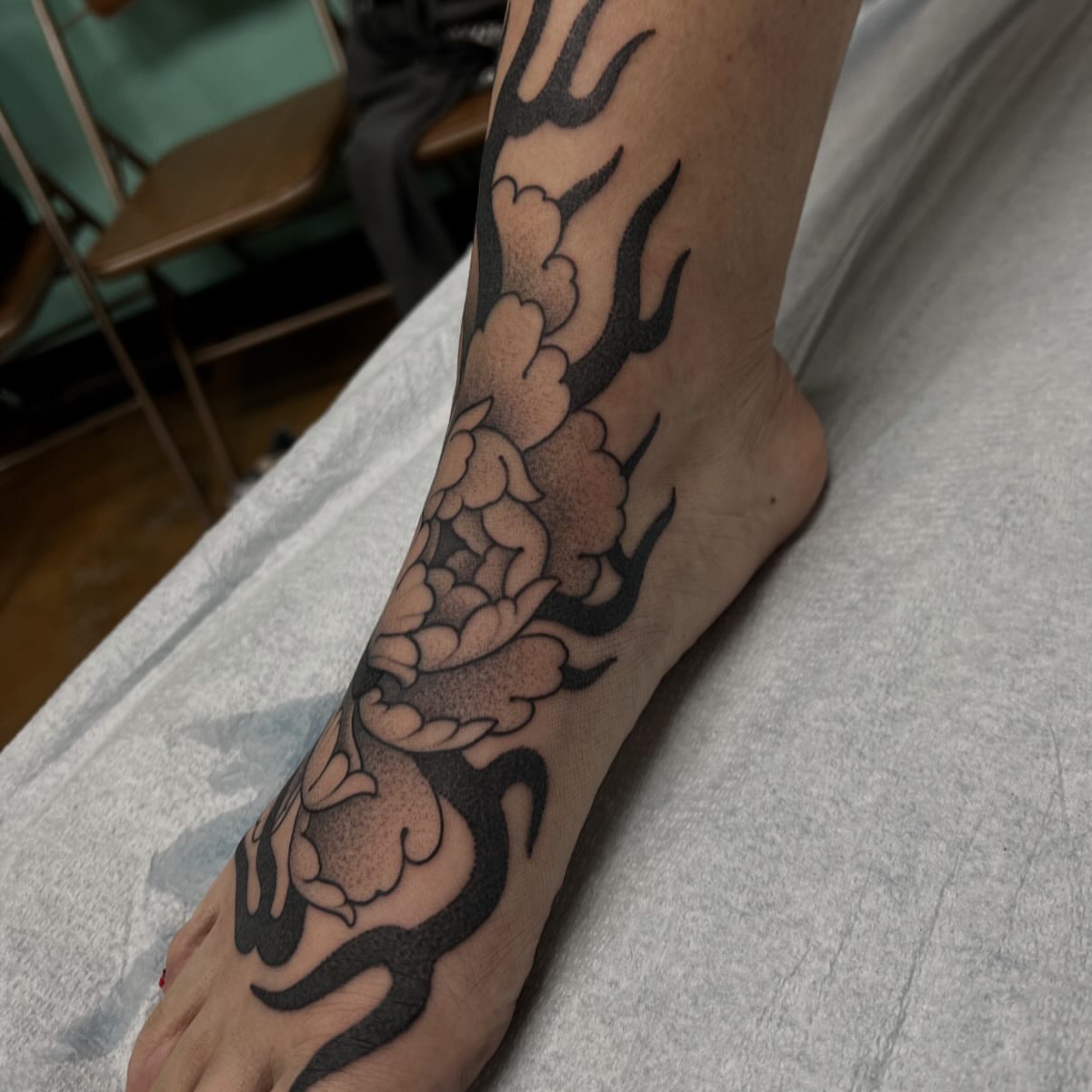 Tattoo by @michaelvillalobostattoo — black_and_grey
