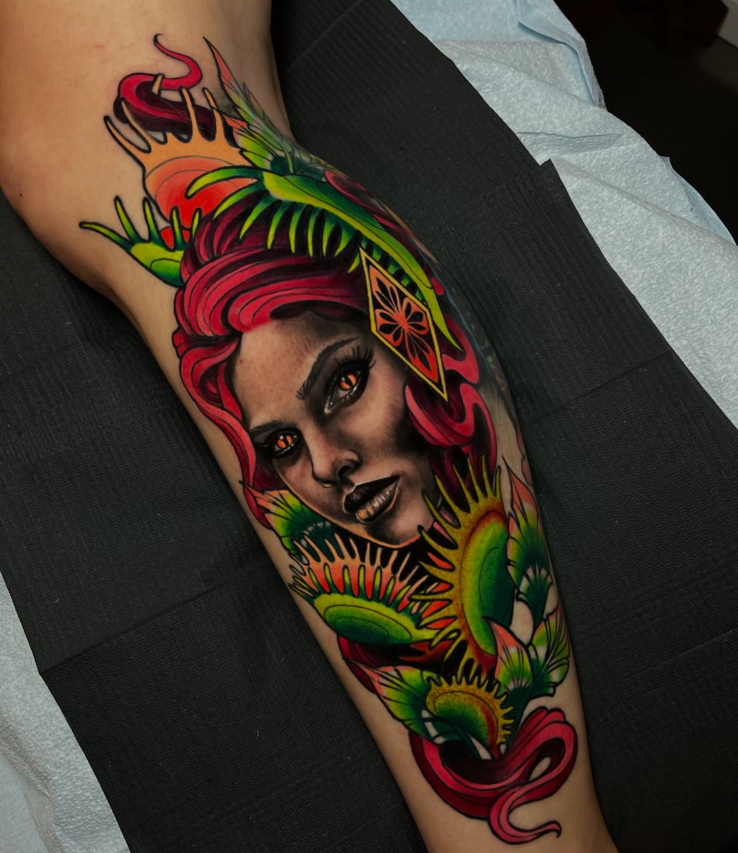 Tattoo by @coreyryantattoo — american_traditional, realism