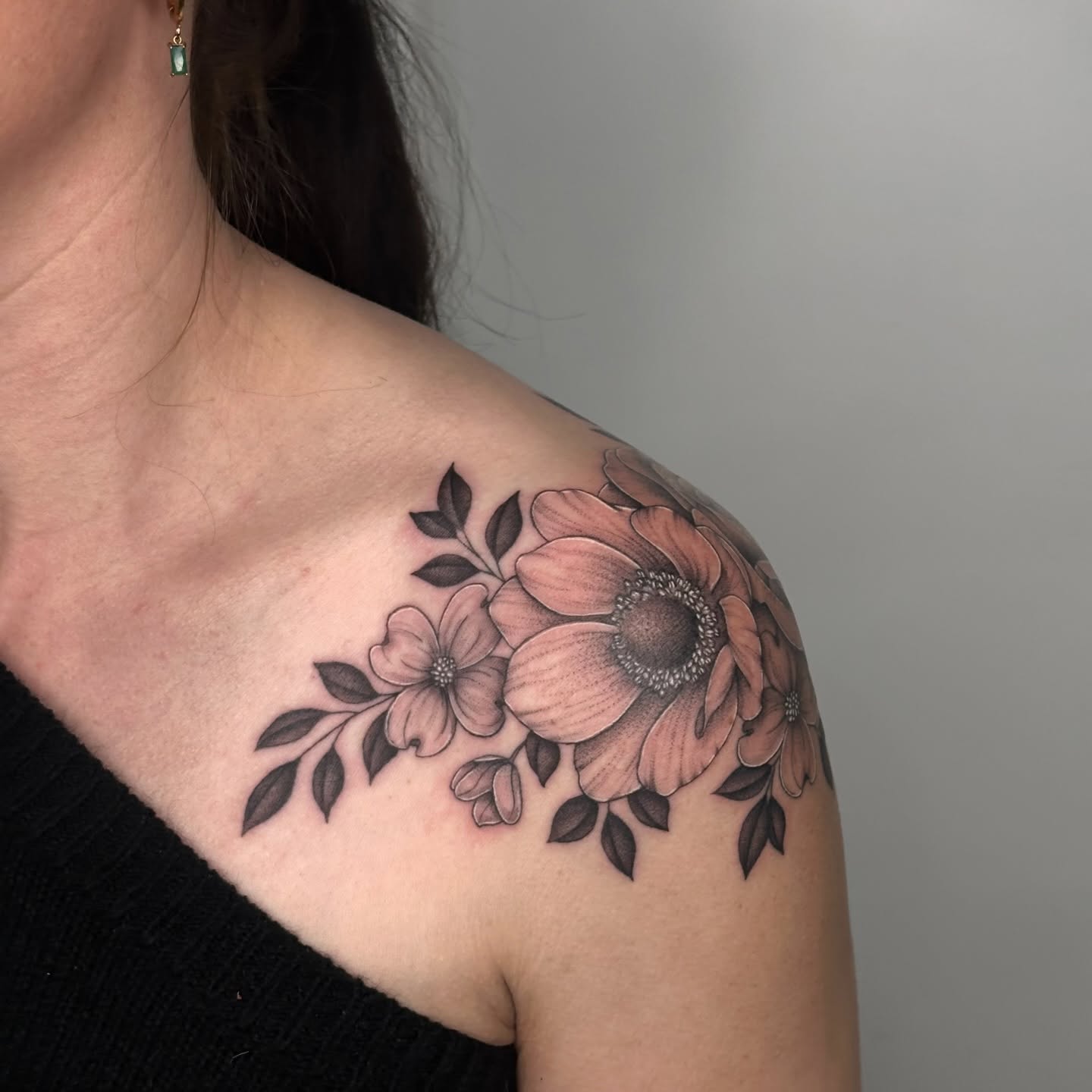 Tattoo by @perreault.productions — black_and_grey