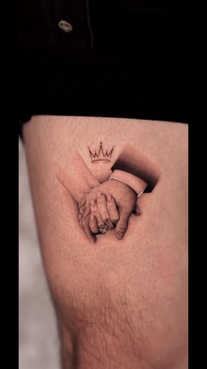 Tattoo by @tivas — black_and_grey, realism