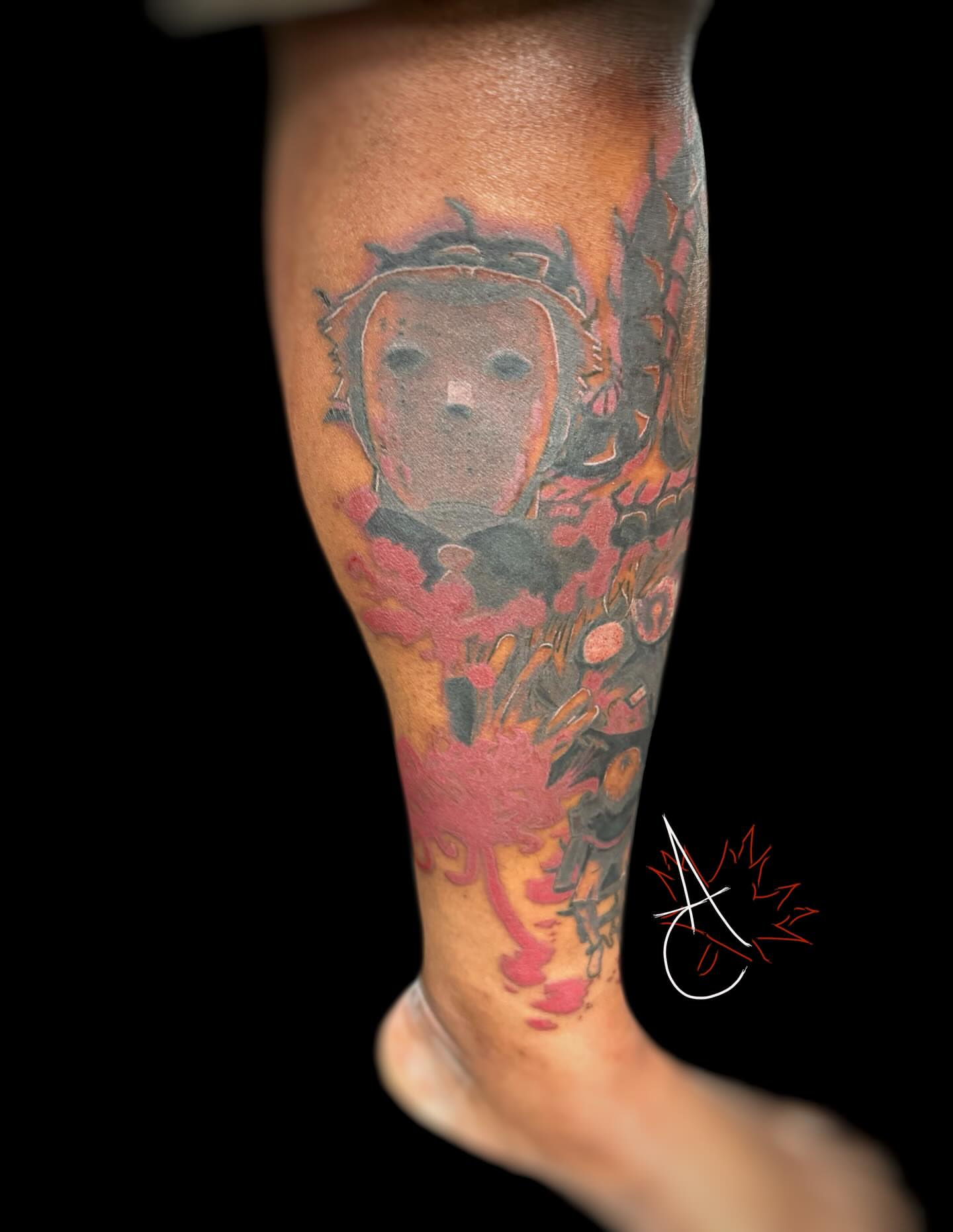 Tattoo by @artofcanada — dotwork, realism