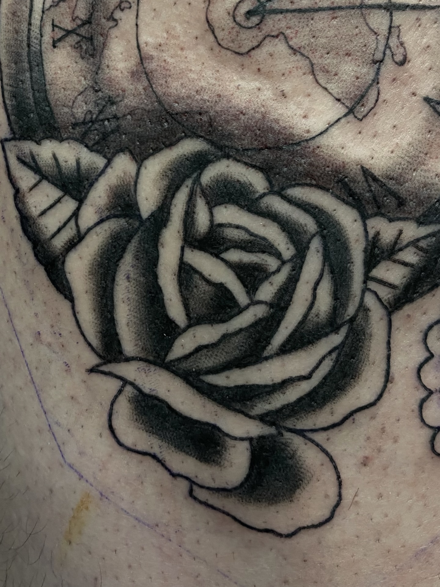Tattoo by @tattoosbylinds — black_and_grey