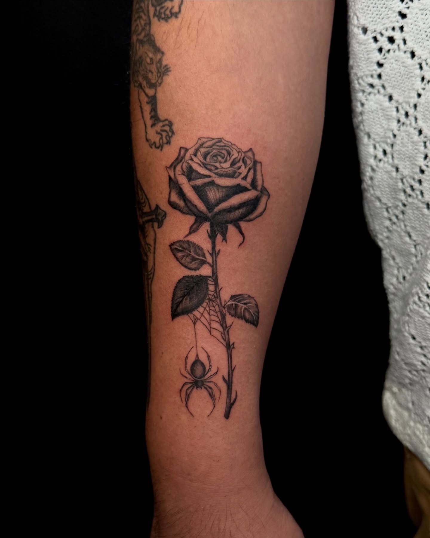 Tattoo by @toozentattoos — black_and_grey, realism