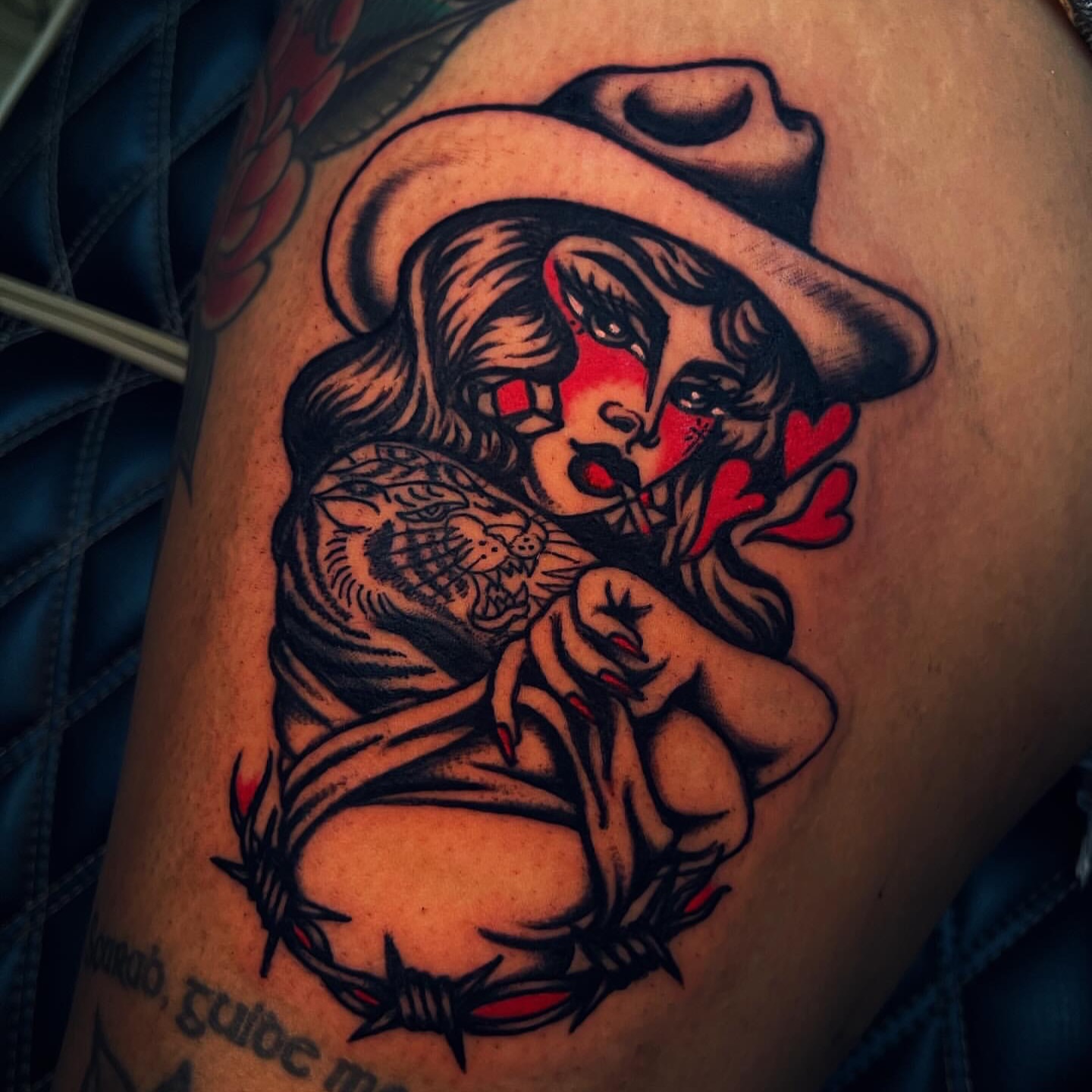 Tattoo by @alexjoelletattooer — american_traditional