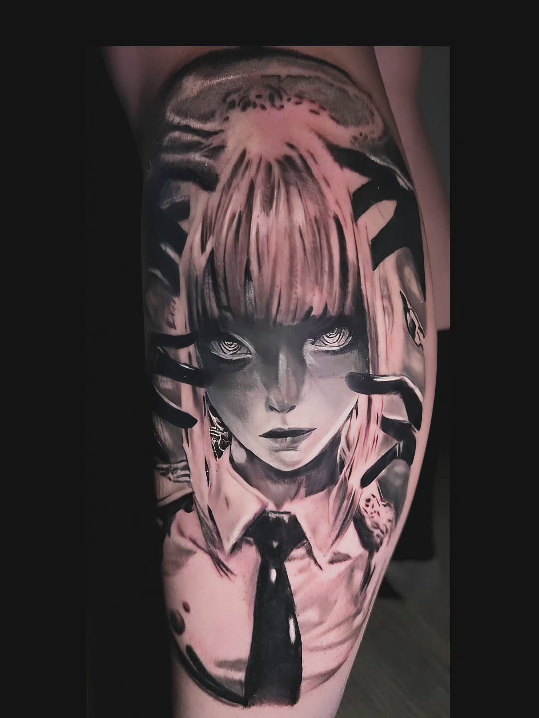 Tattoo by @goth_ross_502 — anime, realism