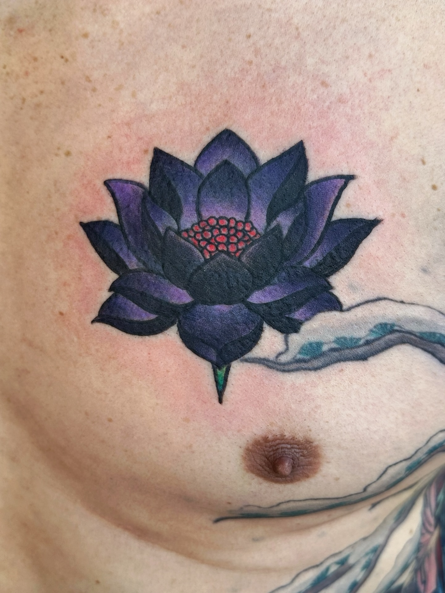 Tattoo by @johanna_tattoos — dotwork