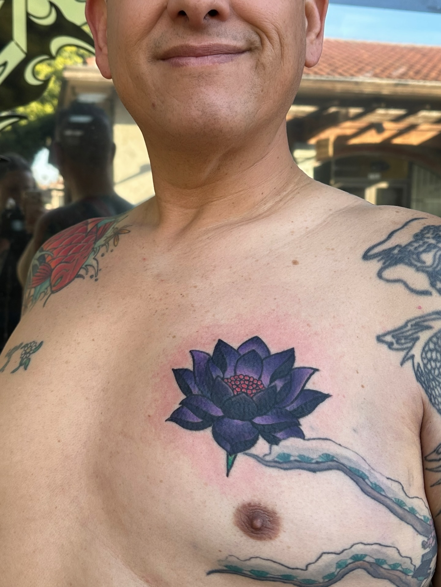 Tattoo by @johanna_tattoos — dotwork