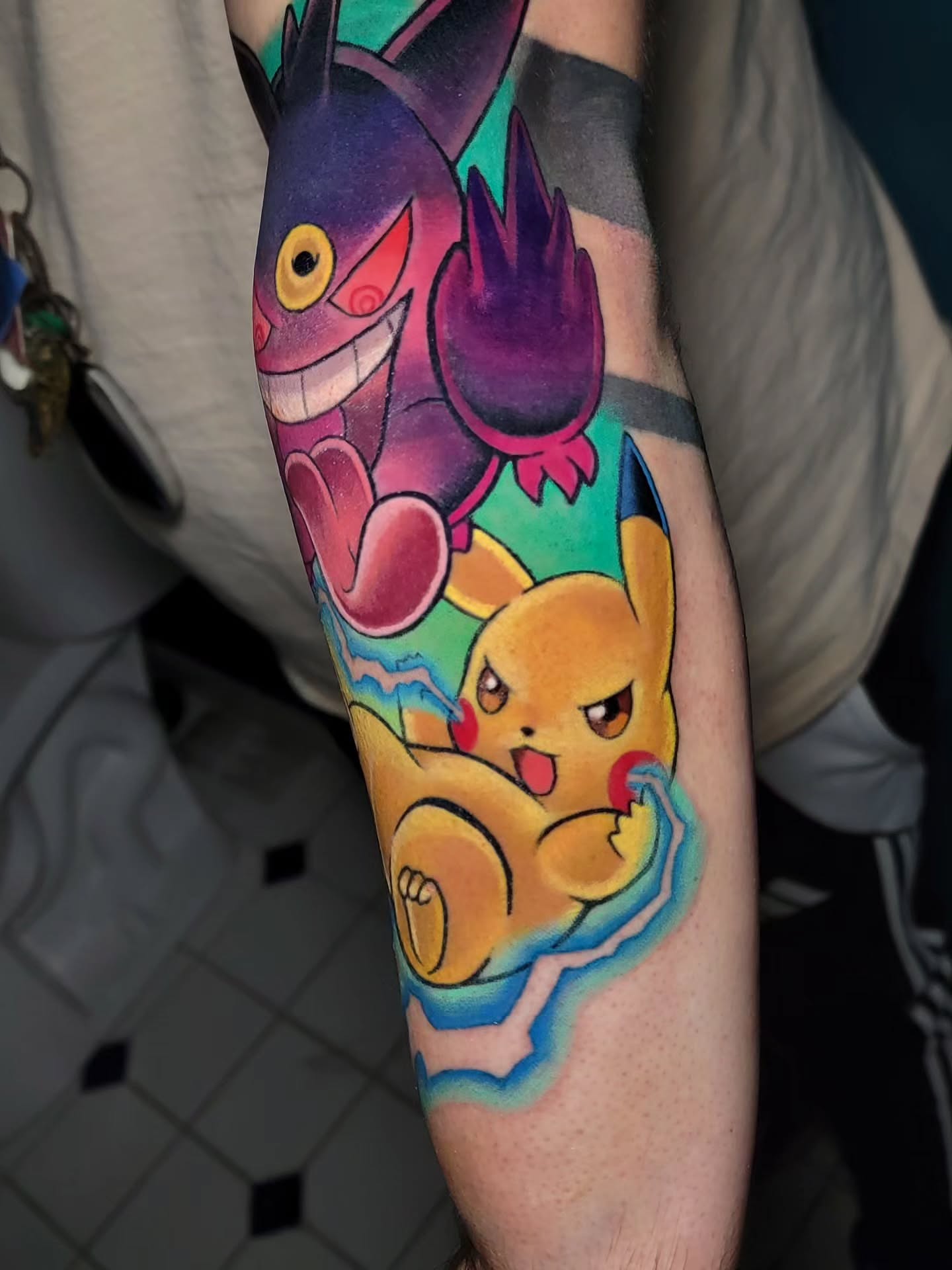 Tattoo by @melissadoestattoos — dotwork