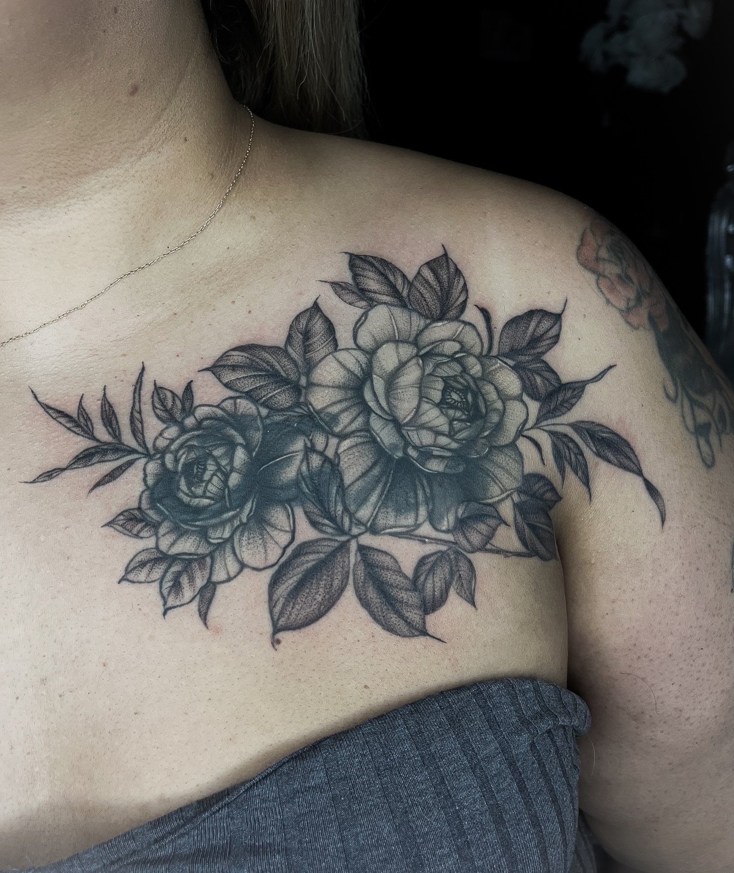Tattoo by @inkmonic — black_and_grey