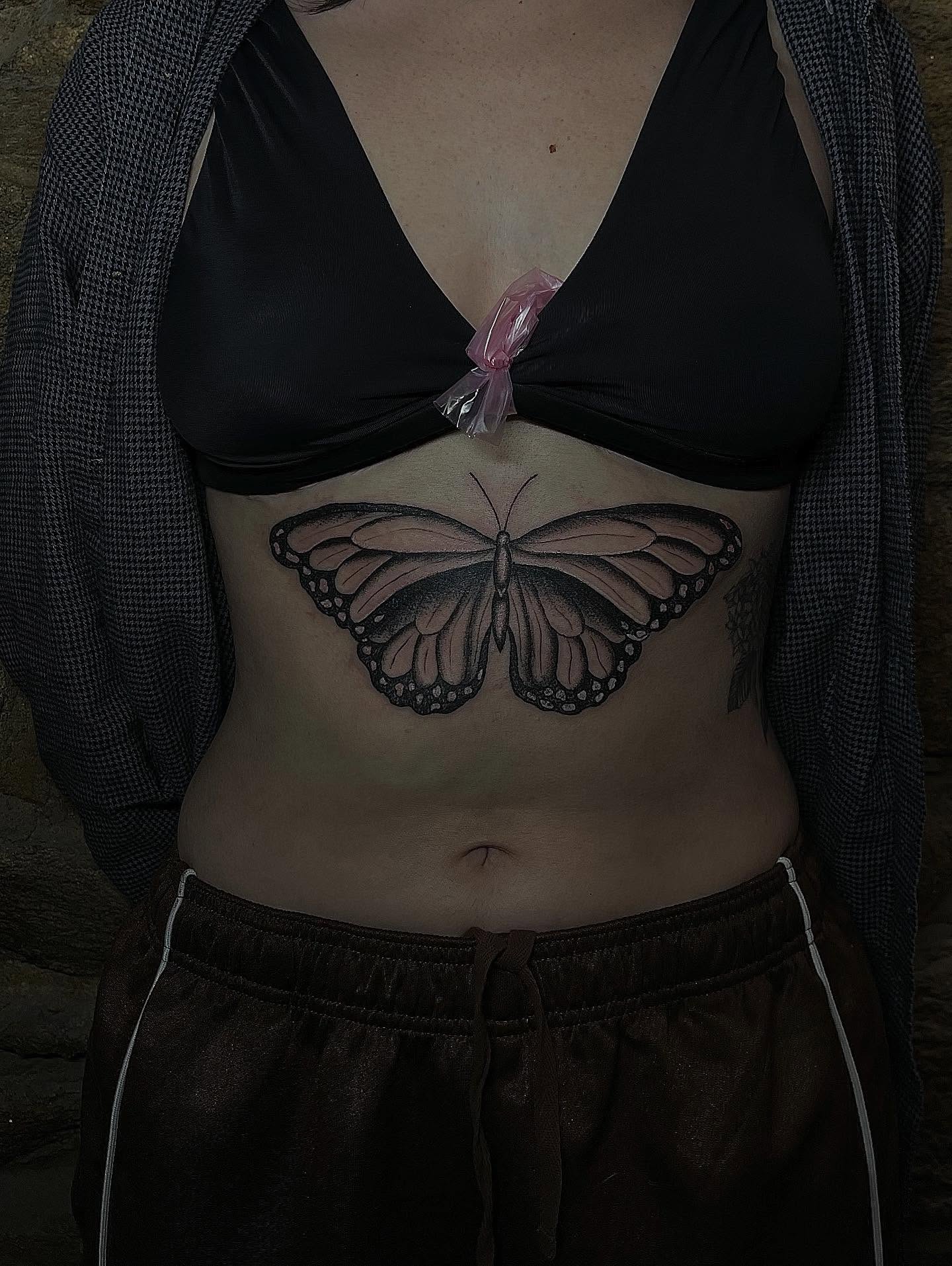 Tattoo by @twiggytattoos — dotwork