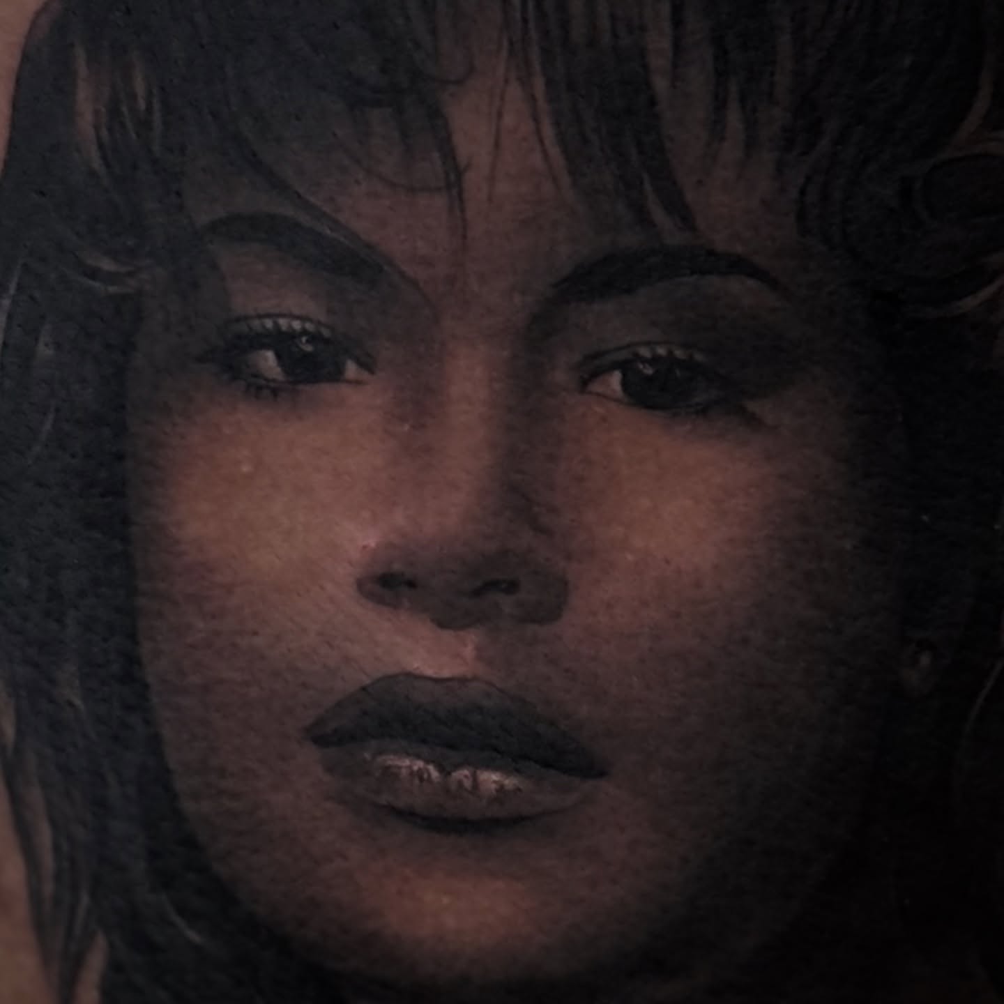 Portrait realism tattoo on the head by 🇵🇭Joseph Passion