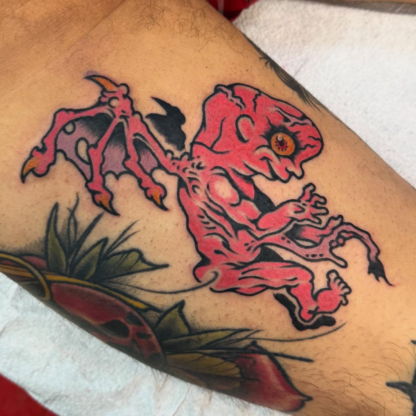 Tattoo by @meathookmanicure — american_traditional
