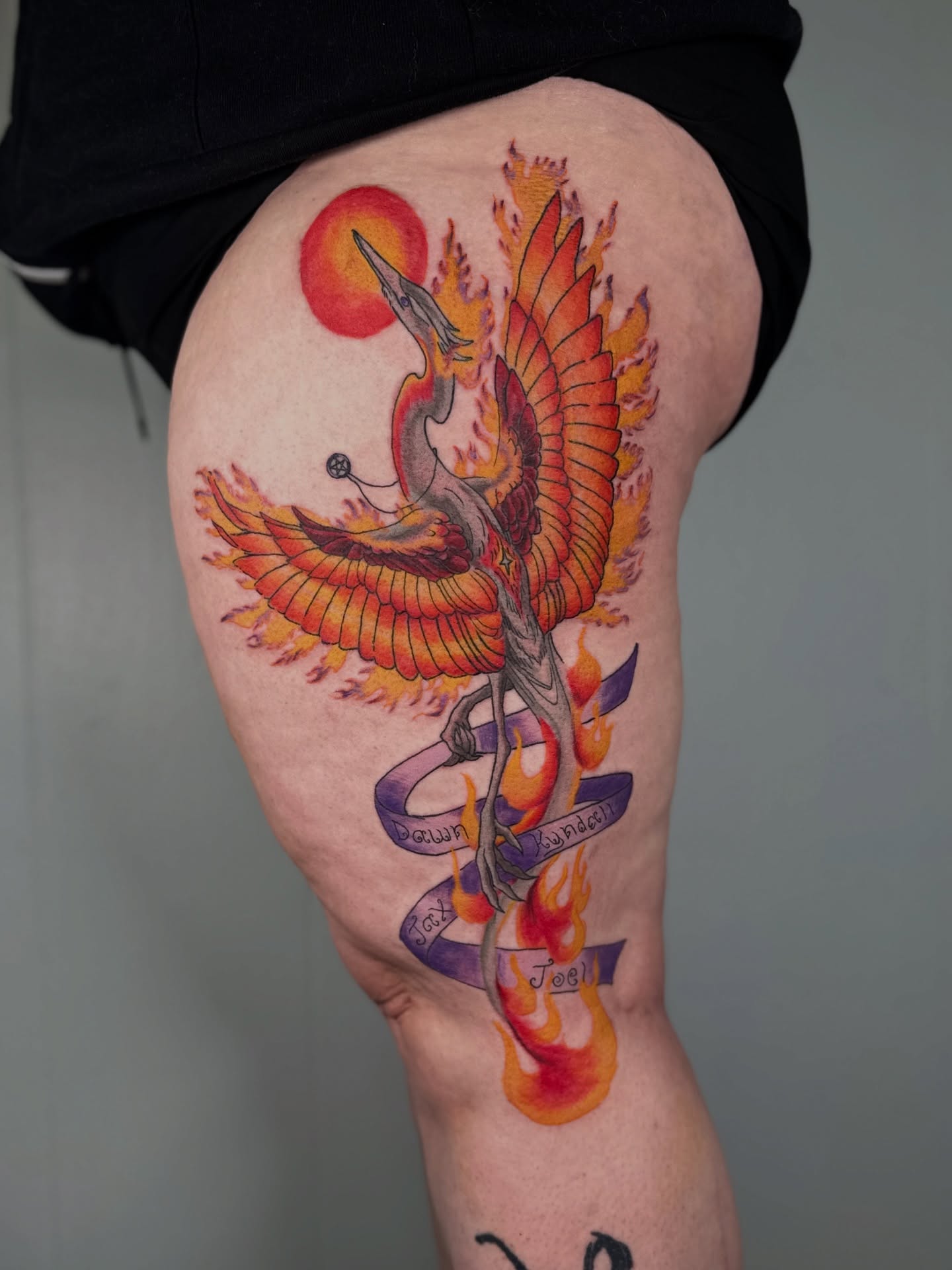 Tattoo by @vixx_stixx_tattoo — neo_traditional, dotwork