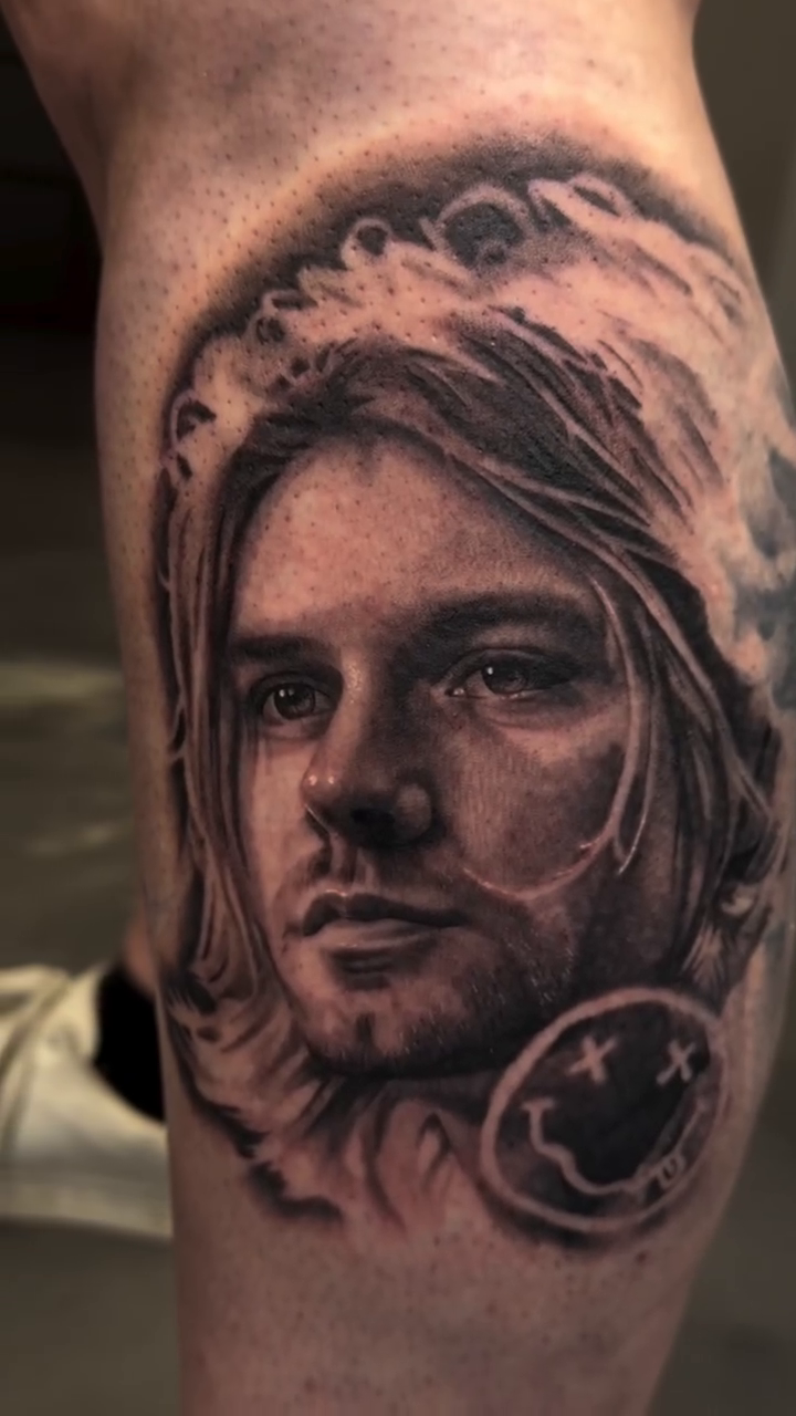 Tattoo by @salazar_ink — realism, black_and_grey