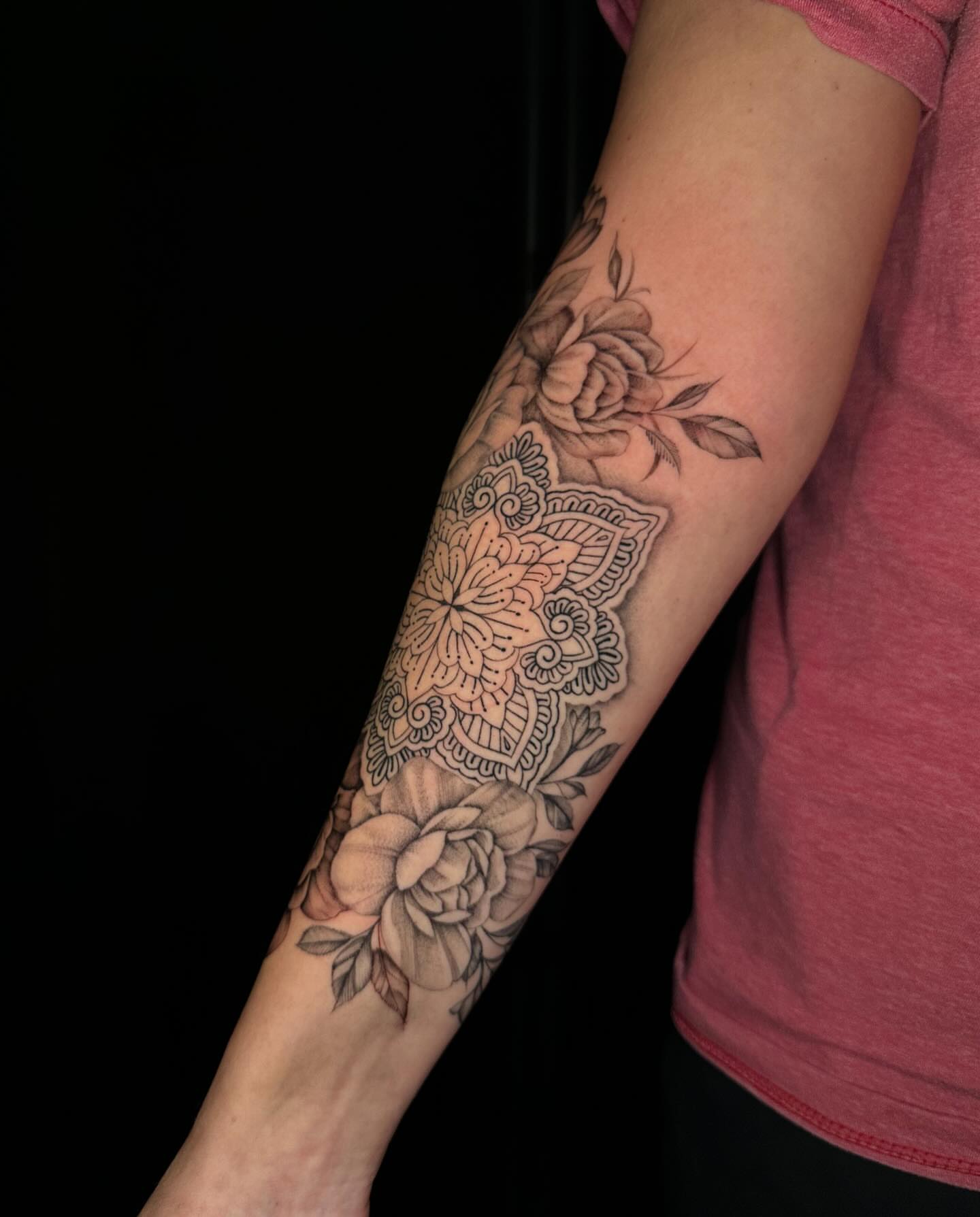 Tattoo by @davidlayhere โ black_and_grey
