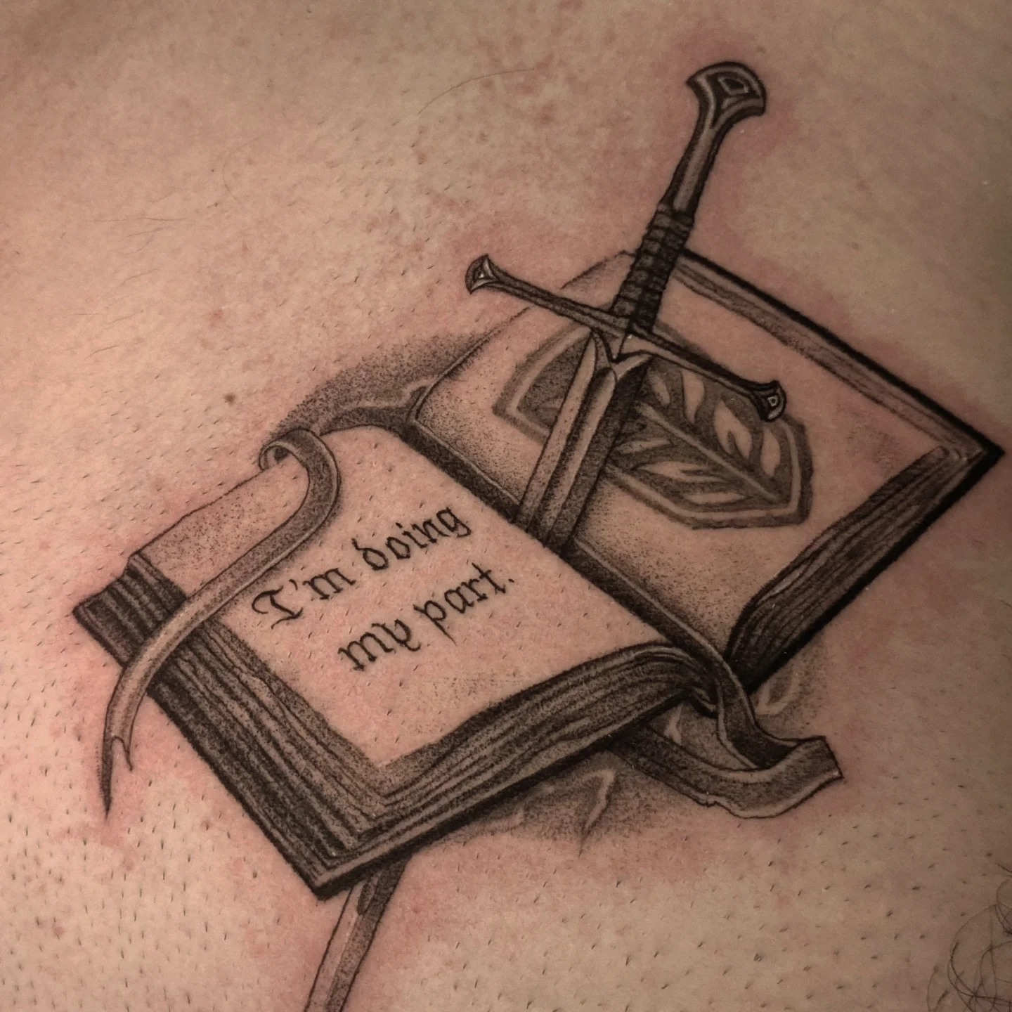 Tattoo by @jasdillonart — black_and_grey