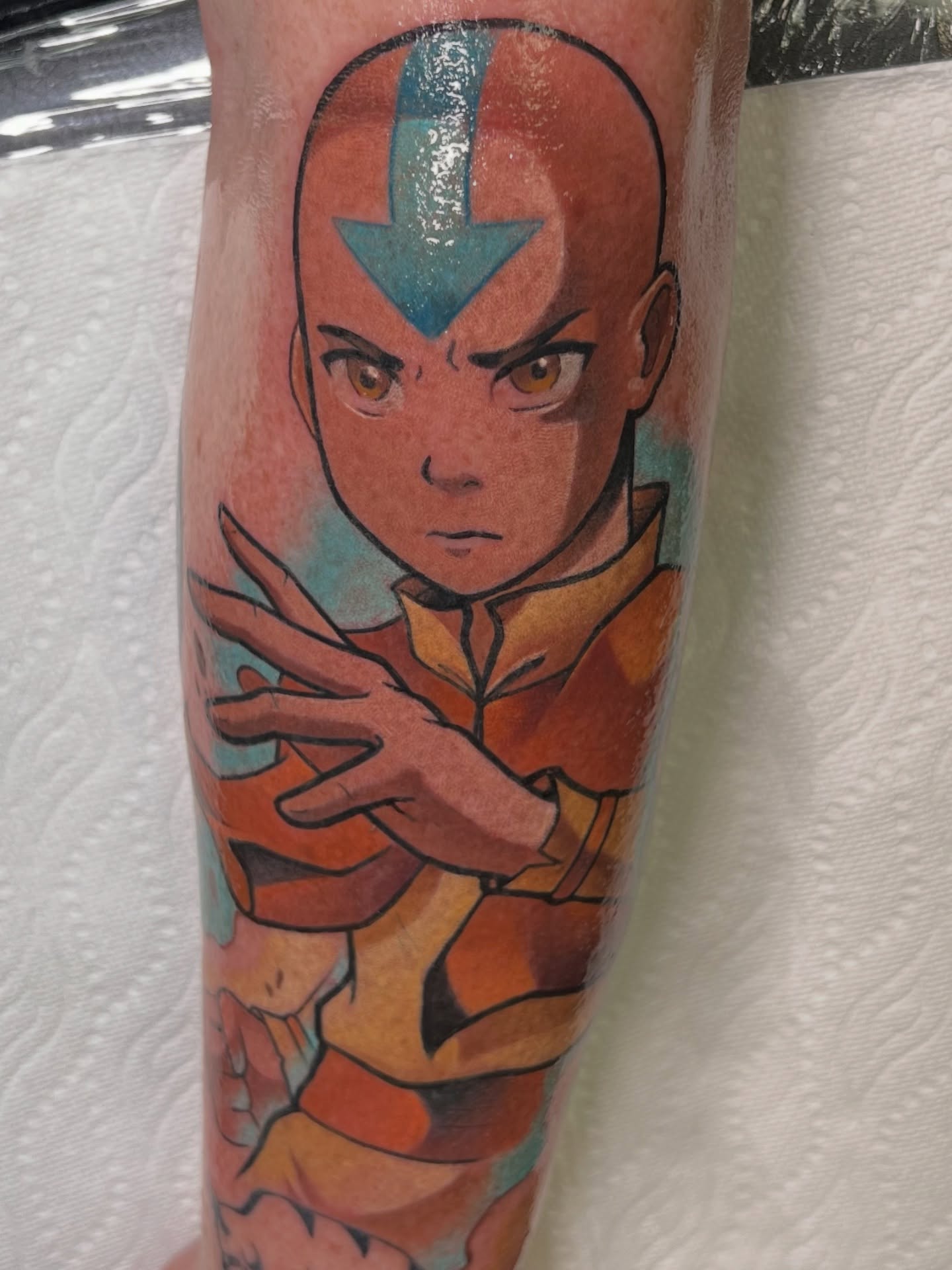 Tattoo by @_jaketattoos — anime