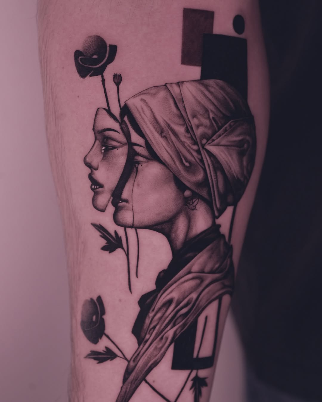 Tattoo by @9rukim — realism, black_and_grey