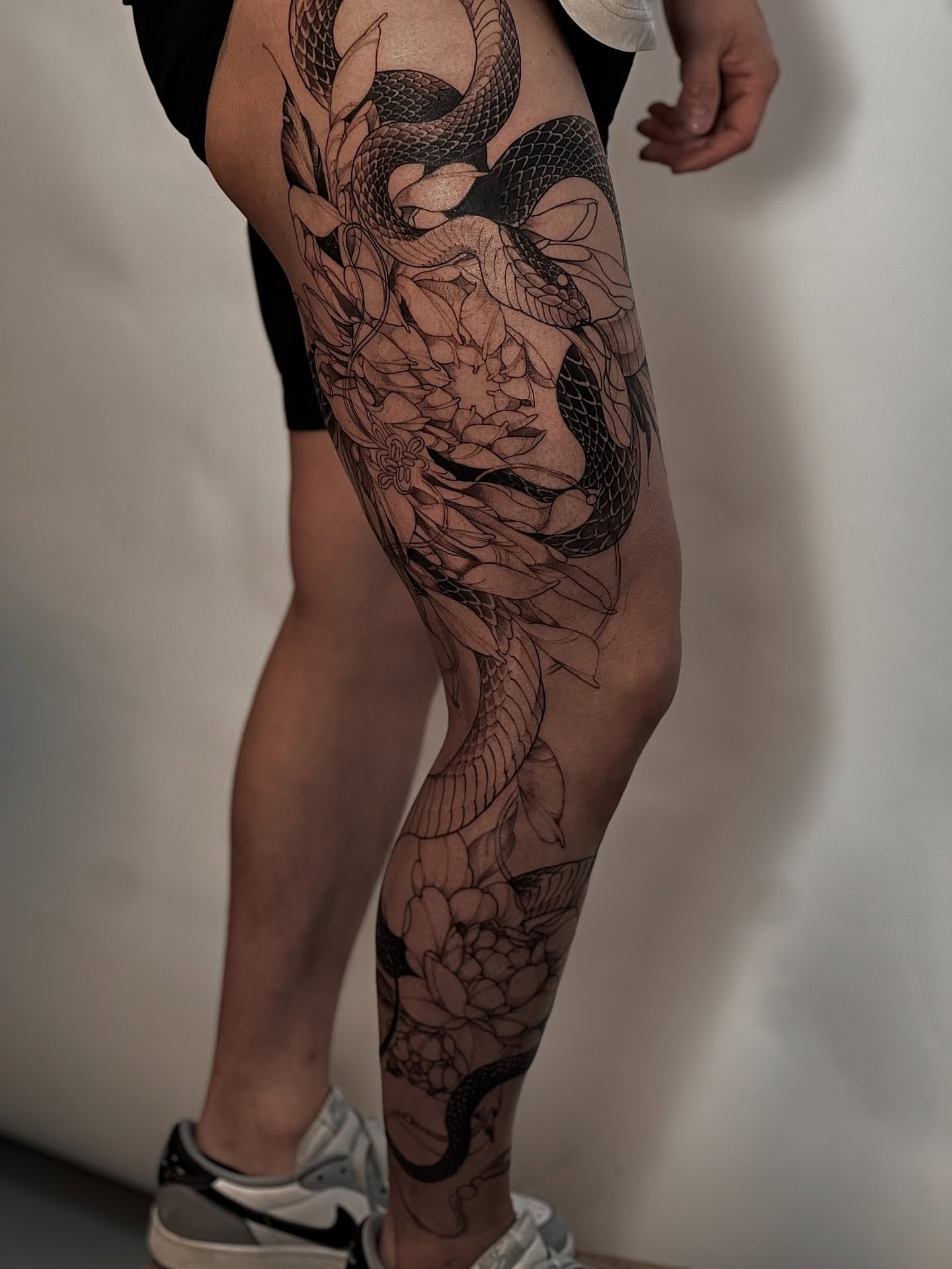 Tattoo by @72_blk — black_and_grey