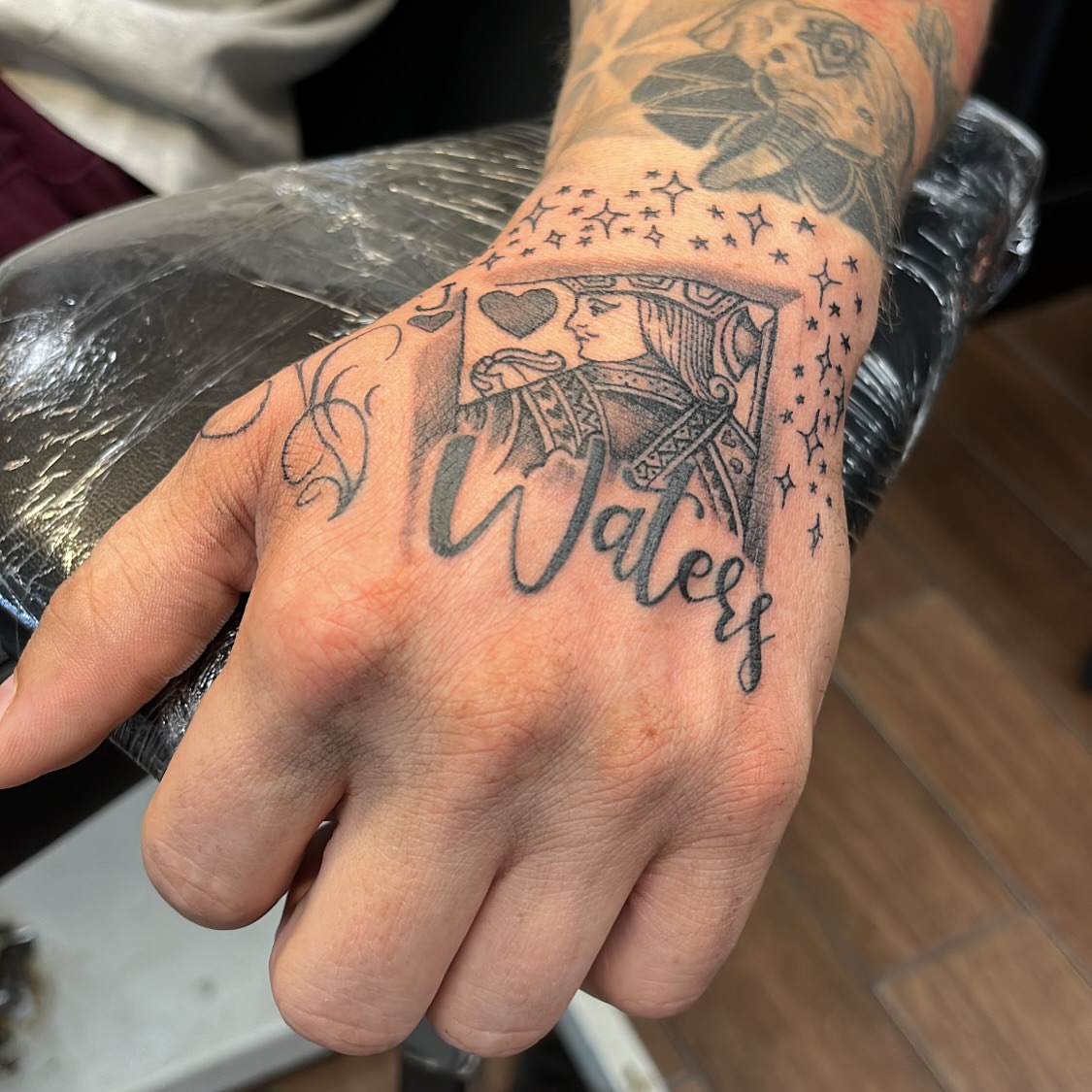 Tattoo by @astroweworld — black_and_grey