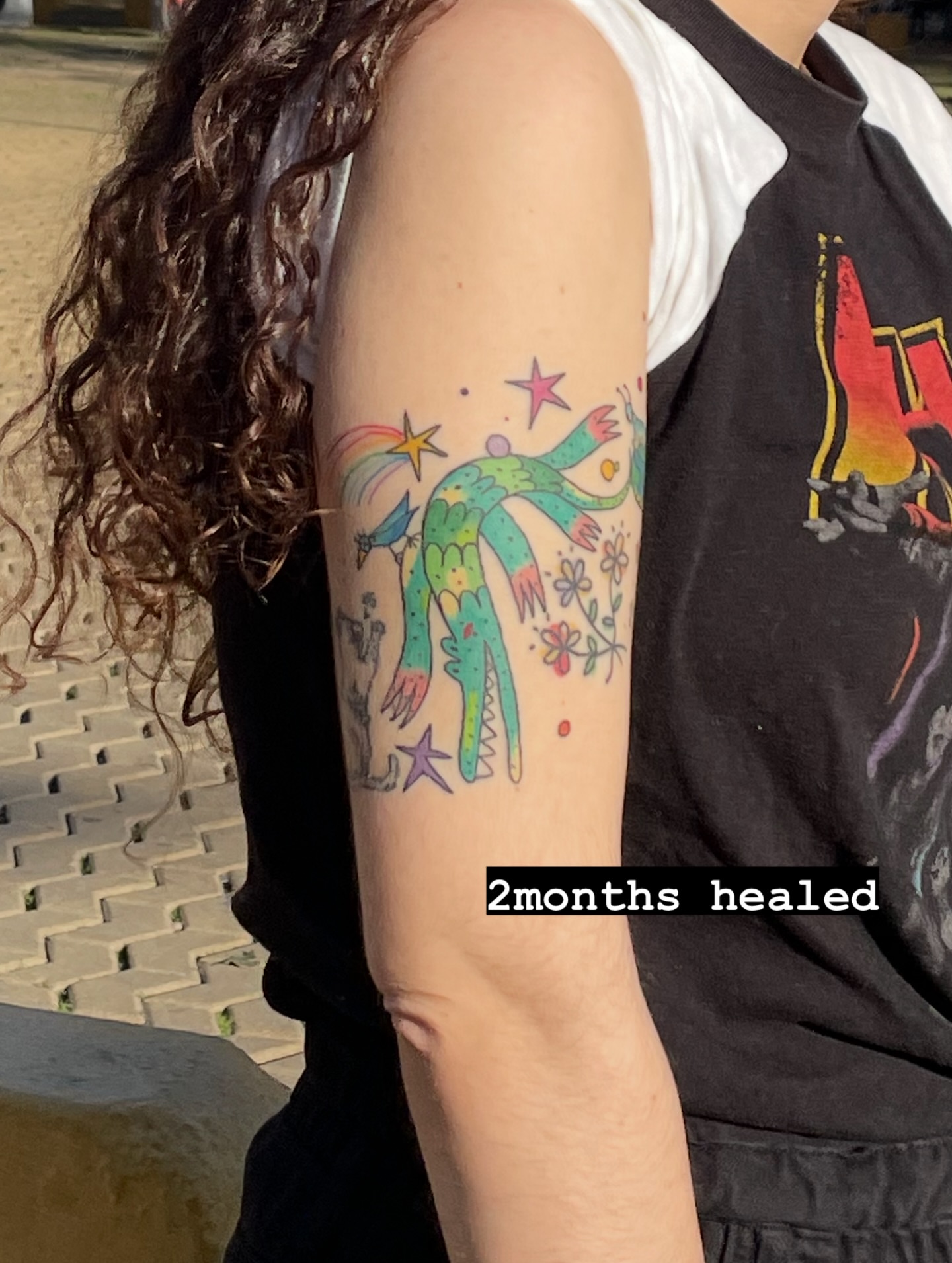Tattoo by @youniseaweed — new_school, illustrative