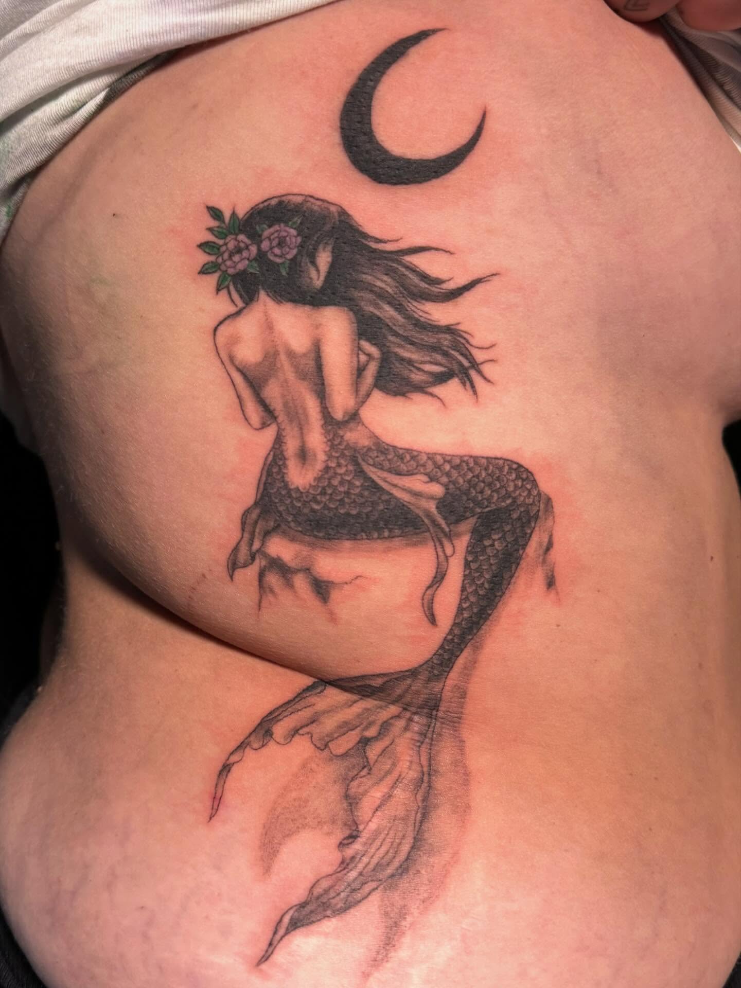 Tattoo by @paris_tattoos18 — realism, black_and_grey