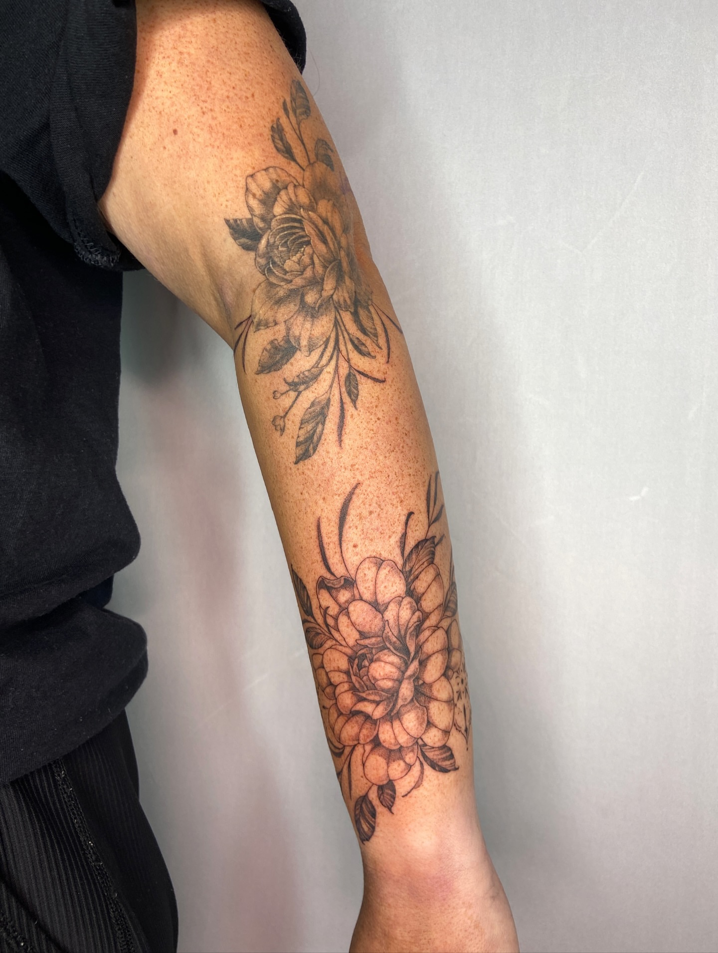 Tattoo by @blairrydell — black_and_grey