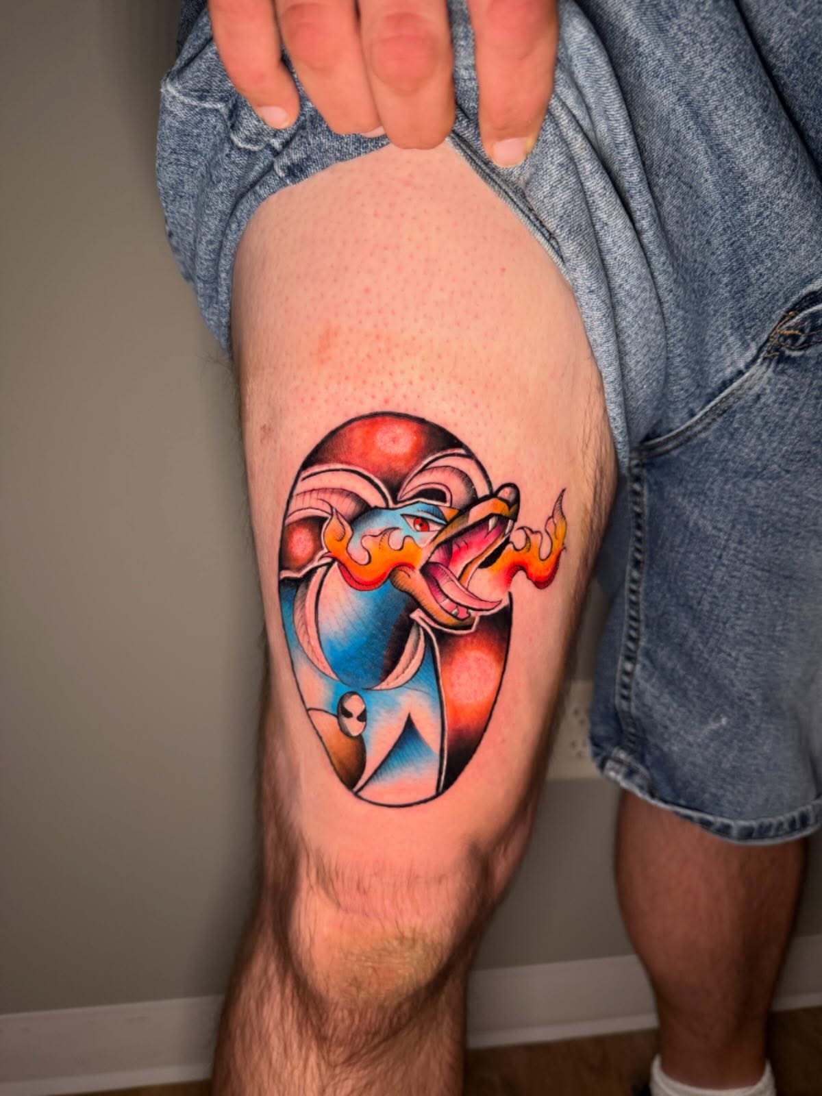 Tattoo by @payasoink402 — geometric, surrealism