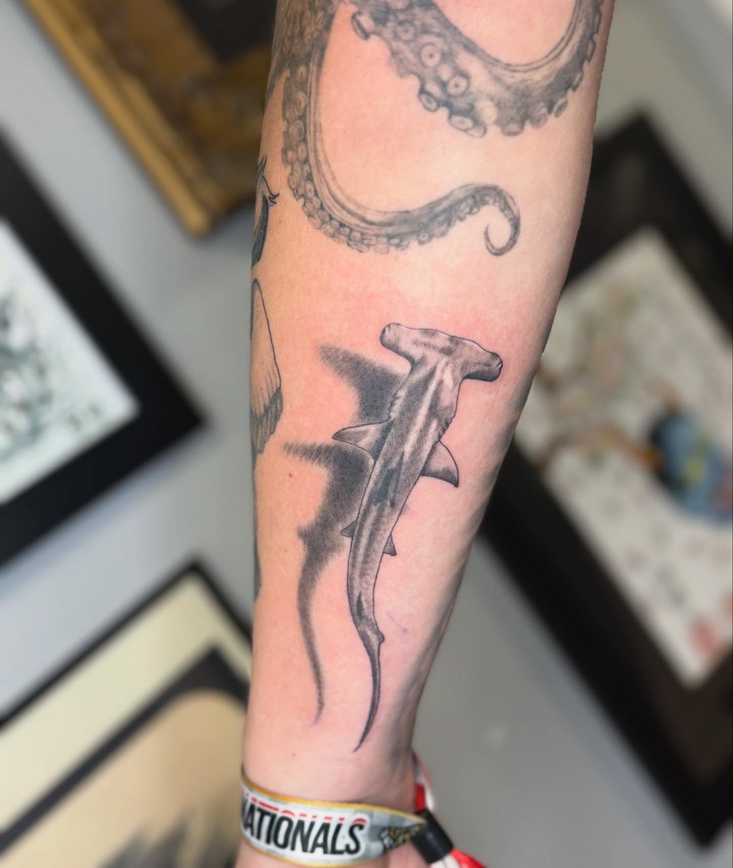 Tattoo by @saku_tattoo — black_and_grey