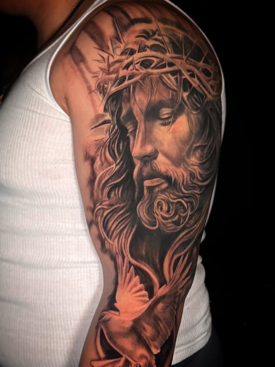 Tattoo by @cdavidta2z — realism, black_and_grey