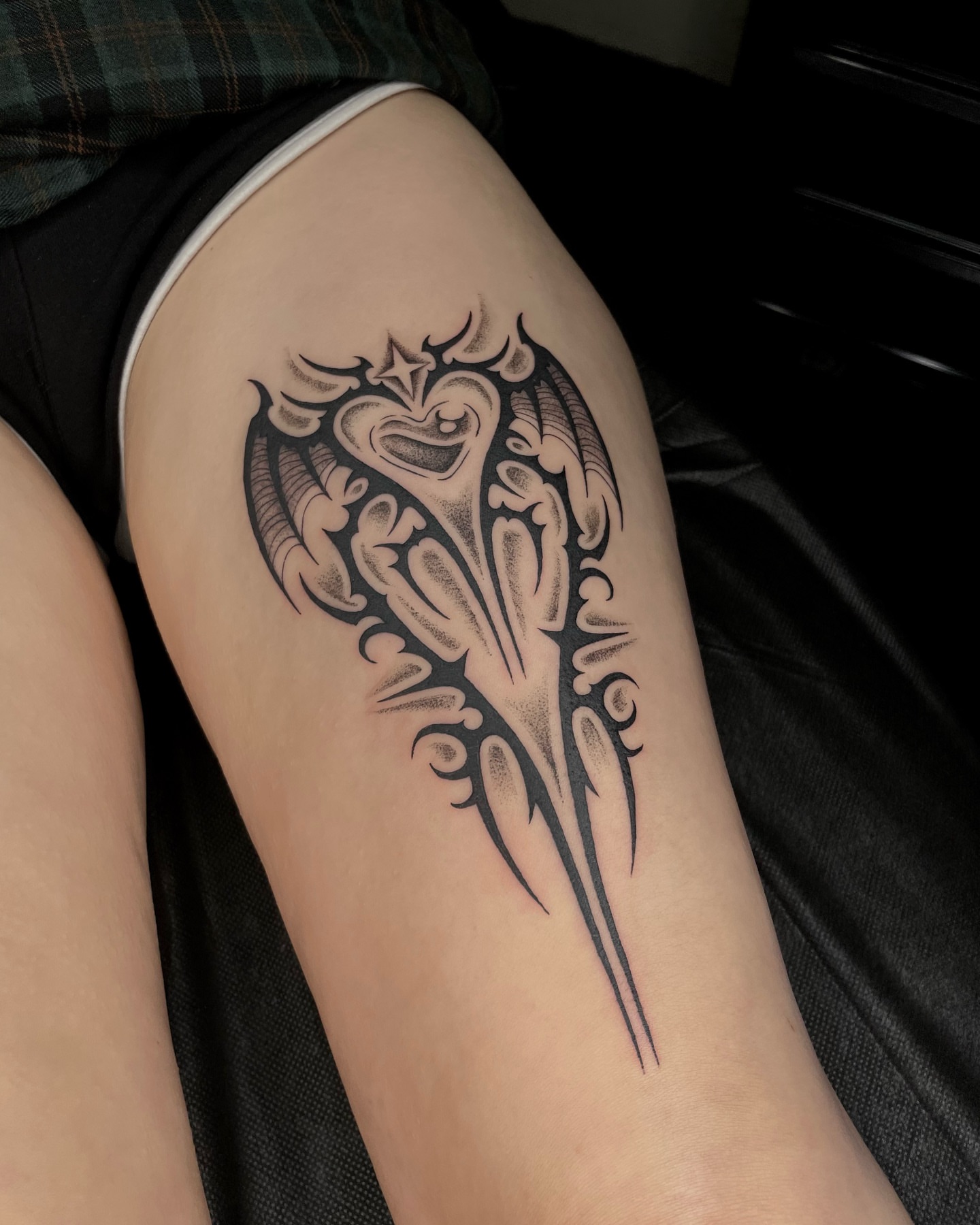 Tattoo by @jakeryantats — tribal