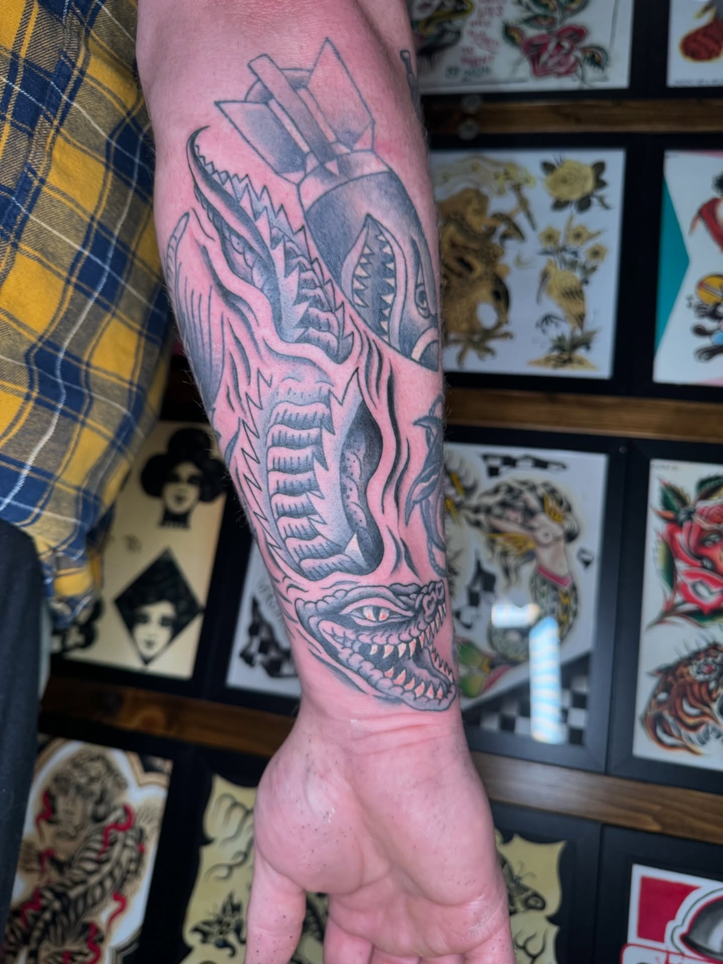 Tattoo by @inkcmob — american_traditional