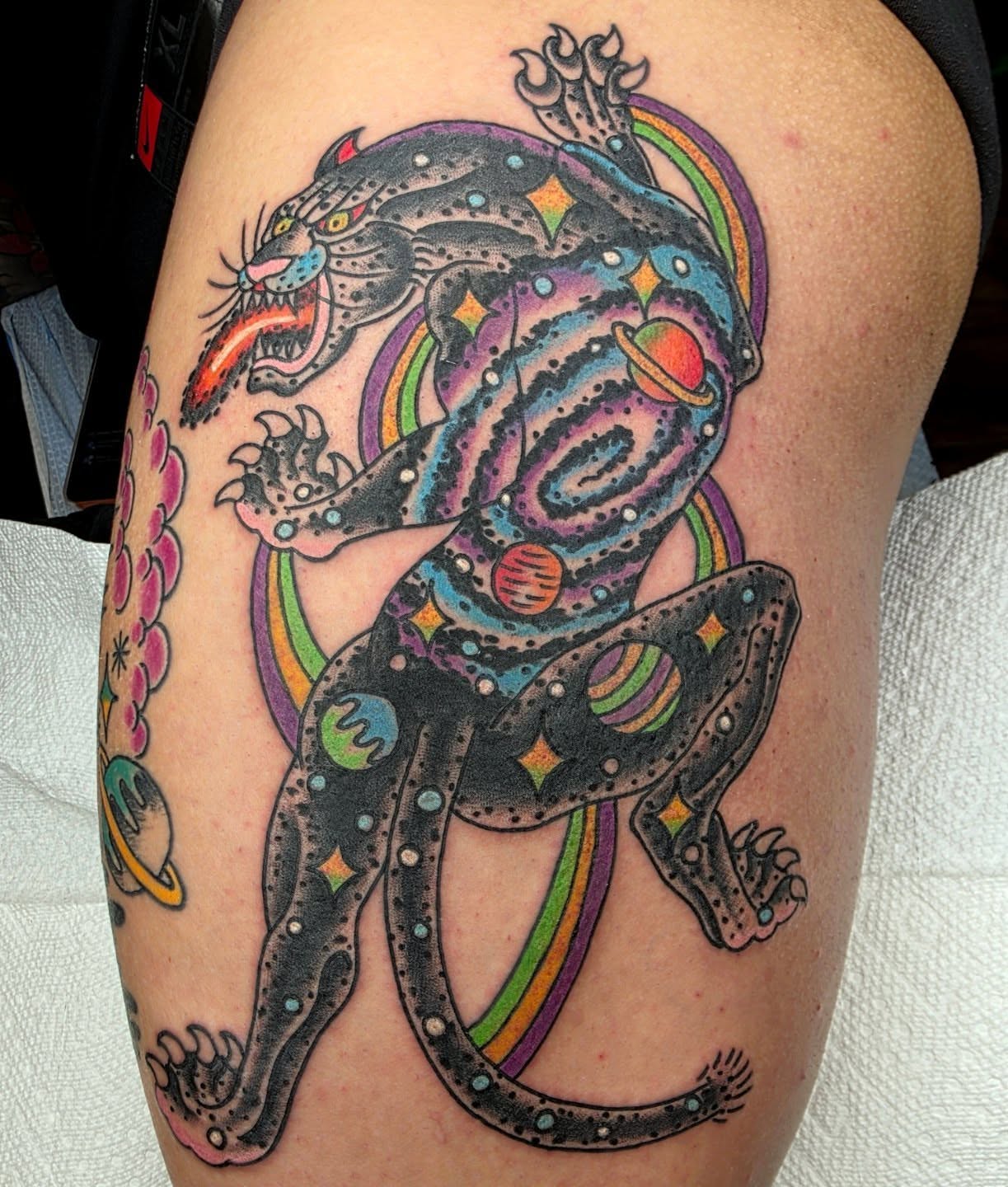 Tattoo by @tattooswithadam — new_school, dotwork