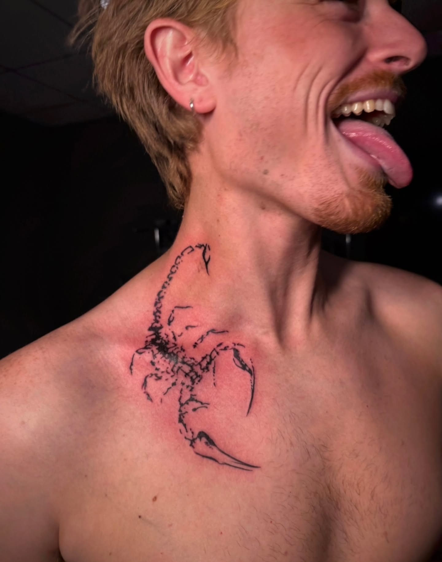 Tattoo by @prettiepluto — black_and_grey