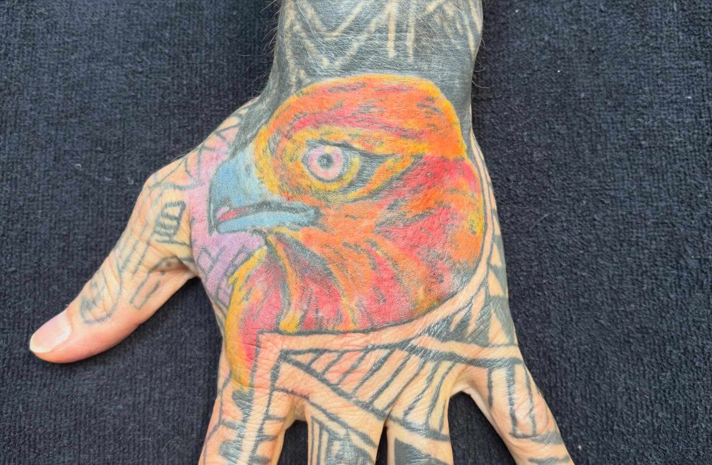 Tattoo by @dustintouchton — american_traditional, tribal
