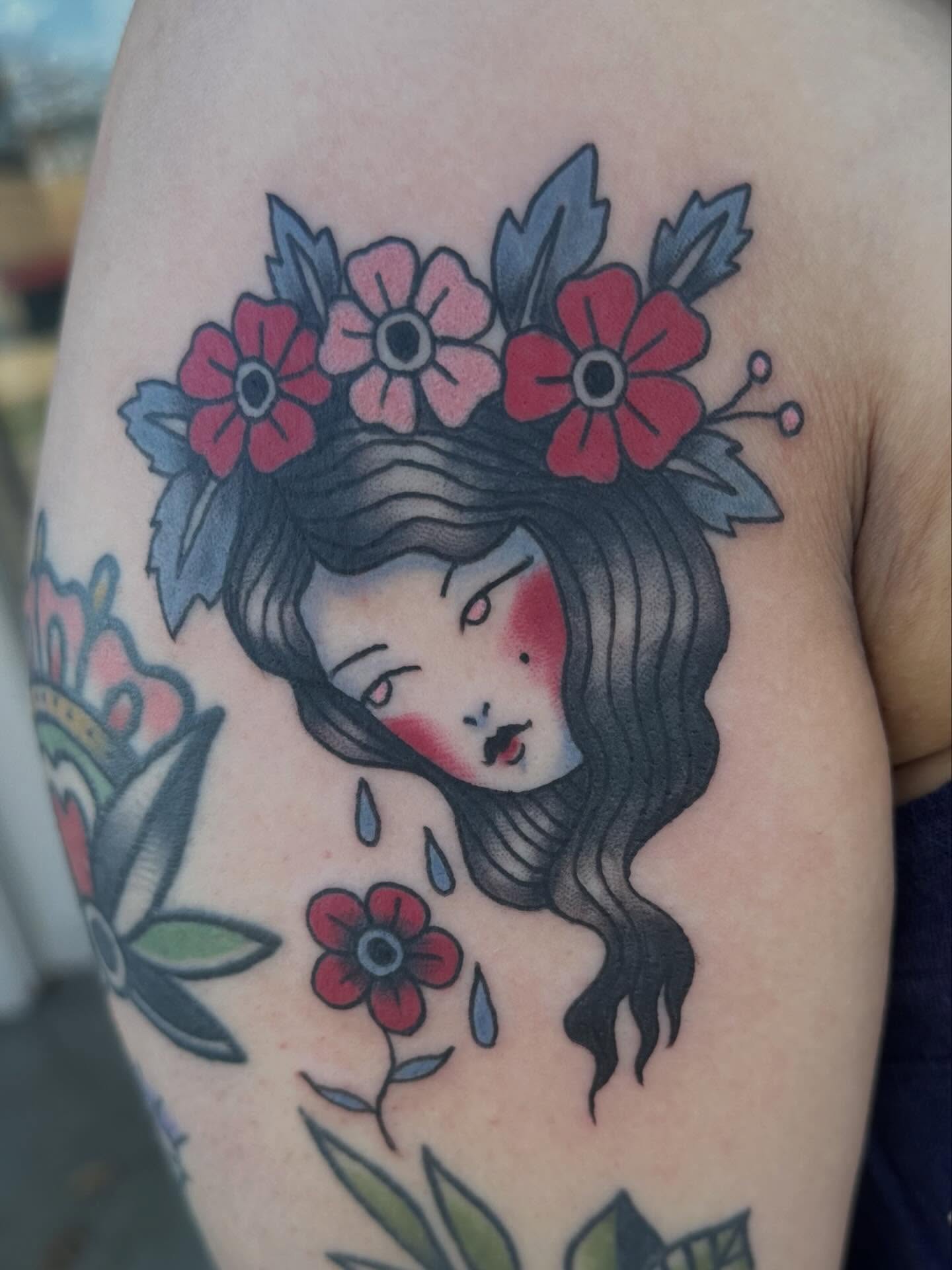Tattoo by @gloomybugz — american_traditional