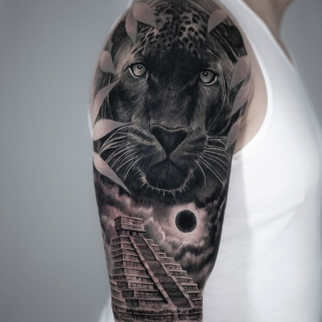 Tattoo by @andrea_fiorenza — realism, black_and_grey