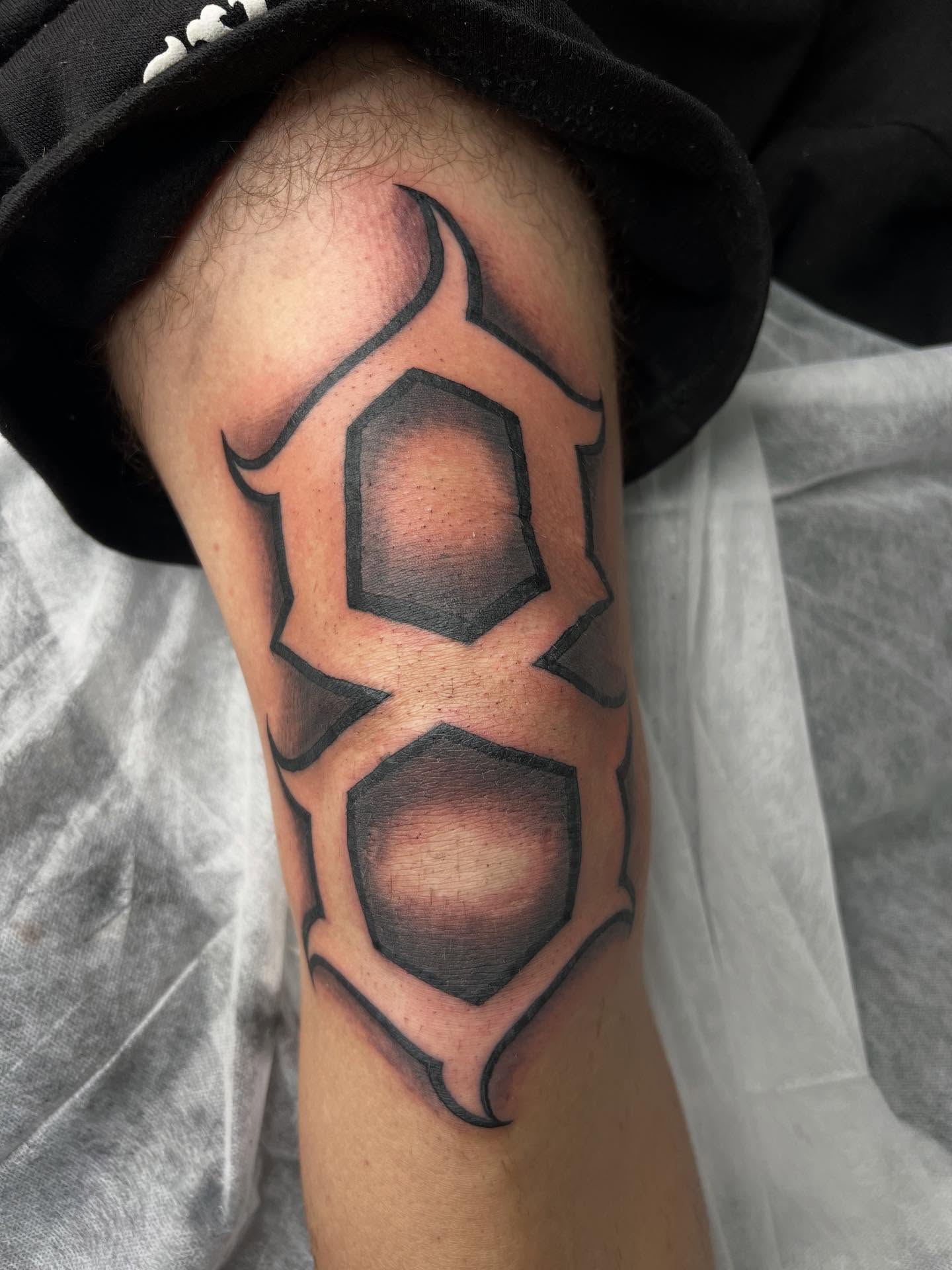 Tattoo by @peterpaychek — geometric
