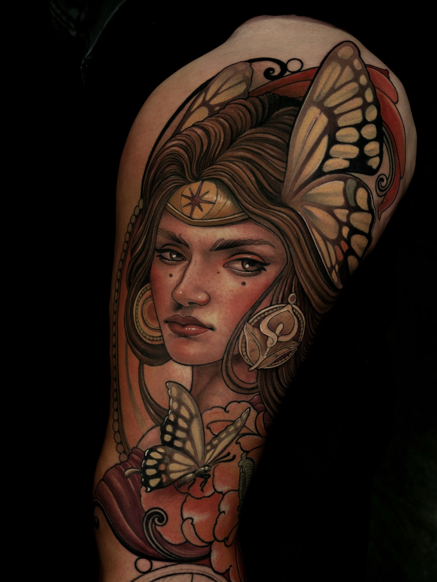 Tattoo by @krishtattoo — realism, illustrative