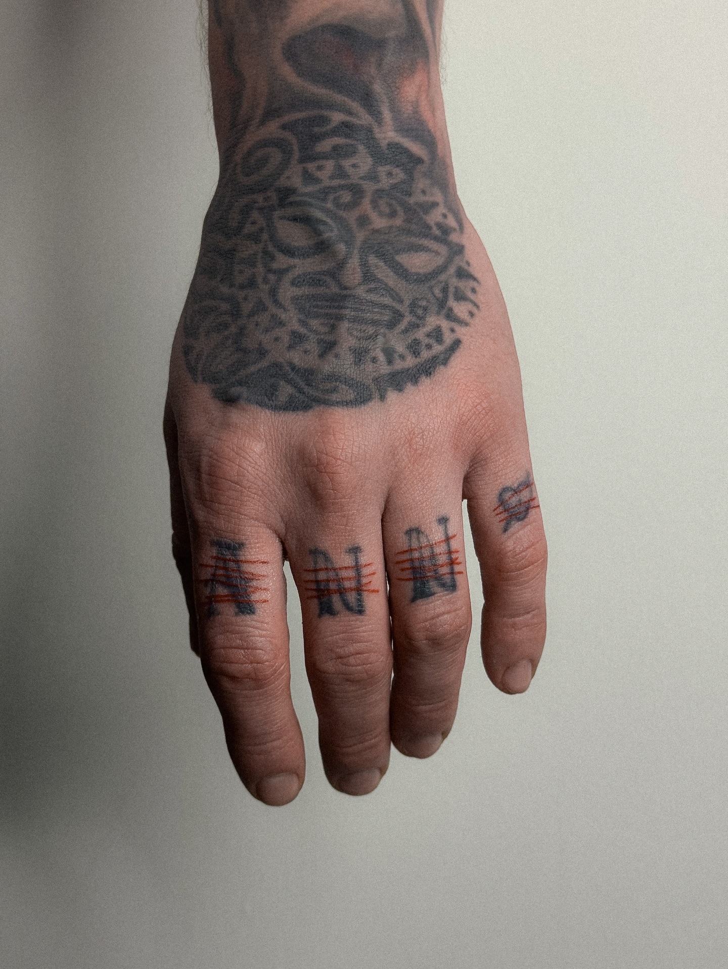 Tattoo by @romanova.skinart — black_and_grey