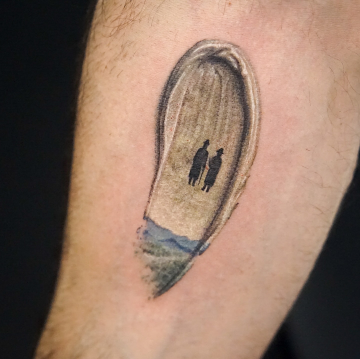 Tattoo by @gemma_tattooer — watercolor