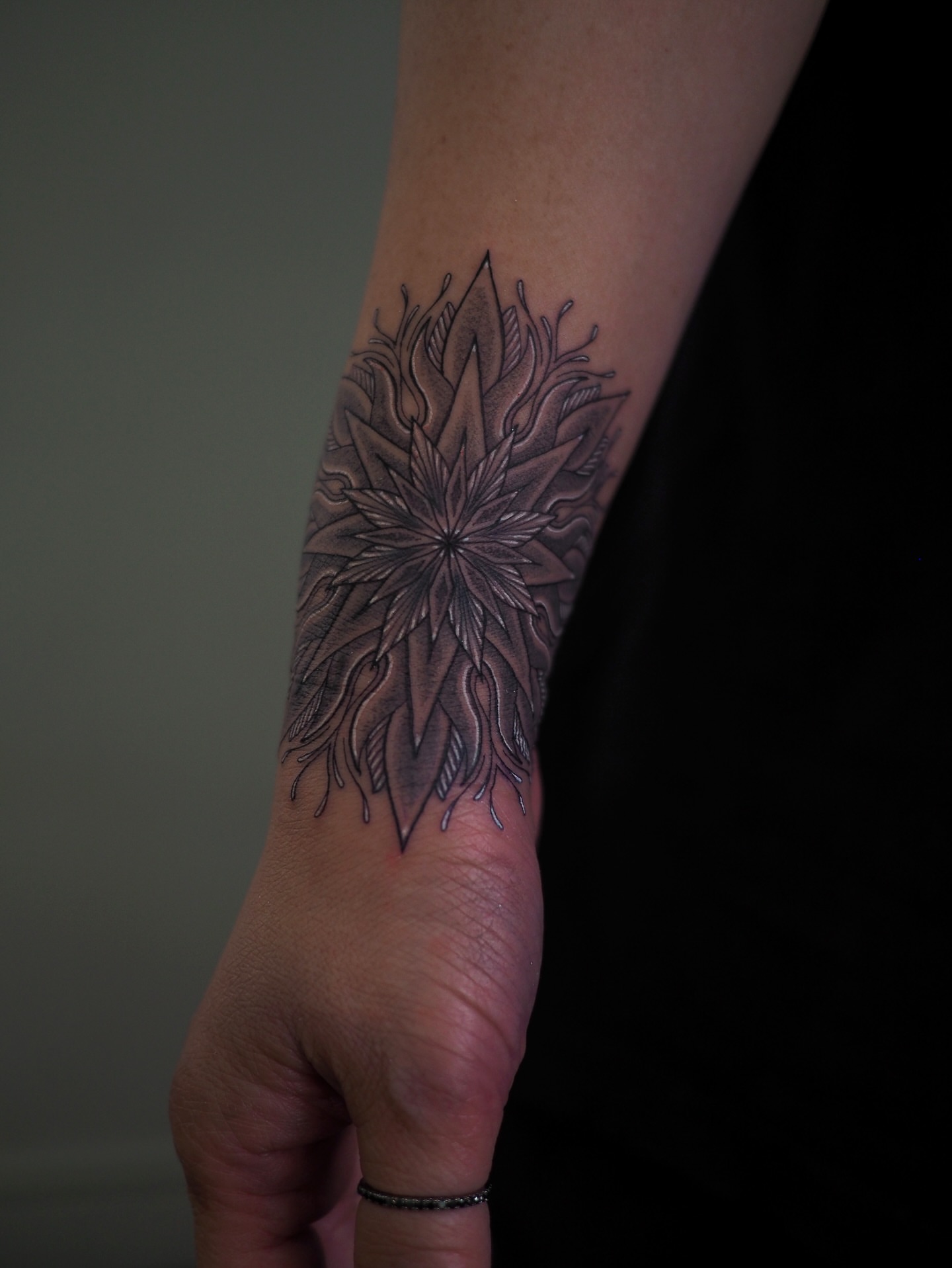 Tattoo by @jimmyyuen — geometric