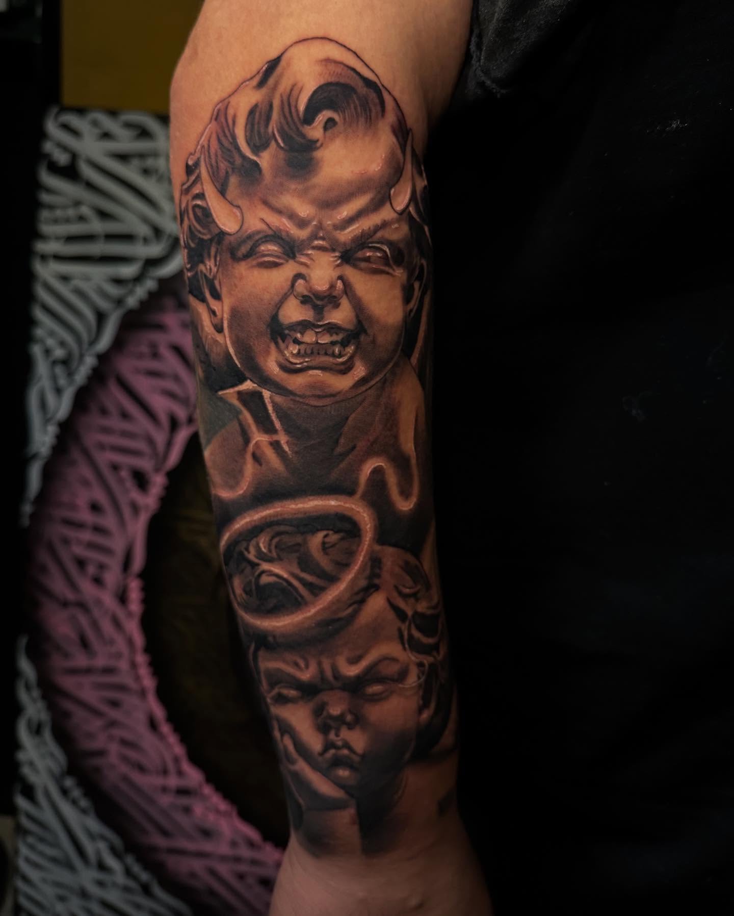 Tattoo by @getink_byjerry — black_and_grey, realism