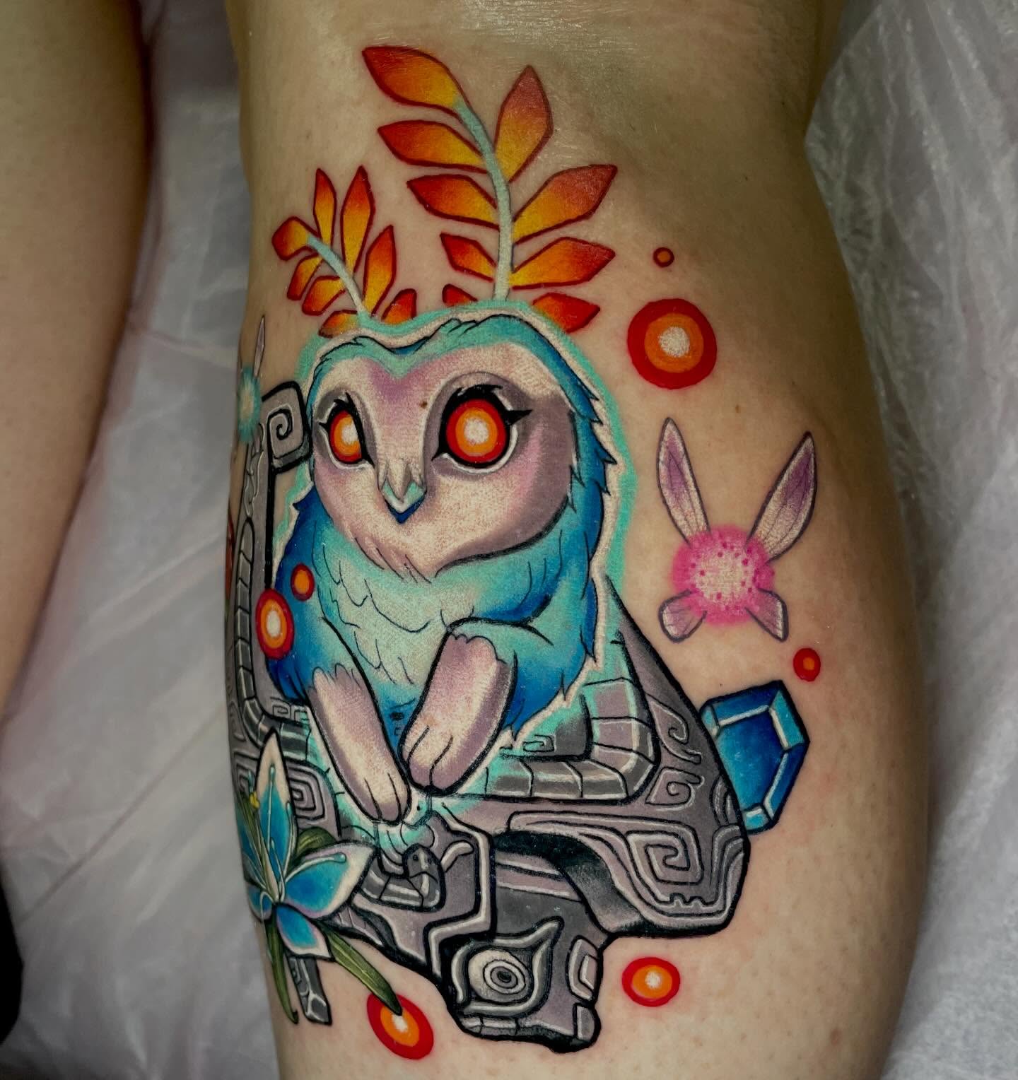 Tattoo by @wewontbesaved — new_school, illustrative
